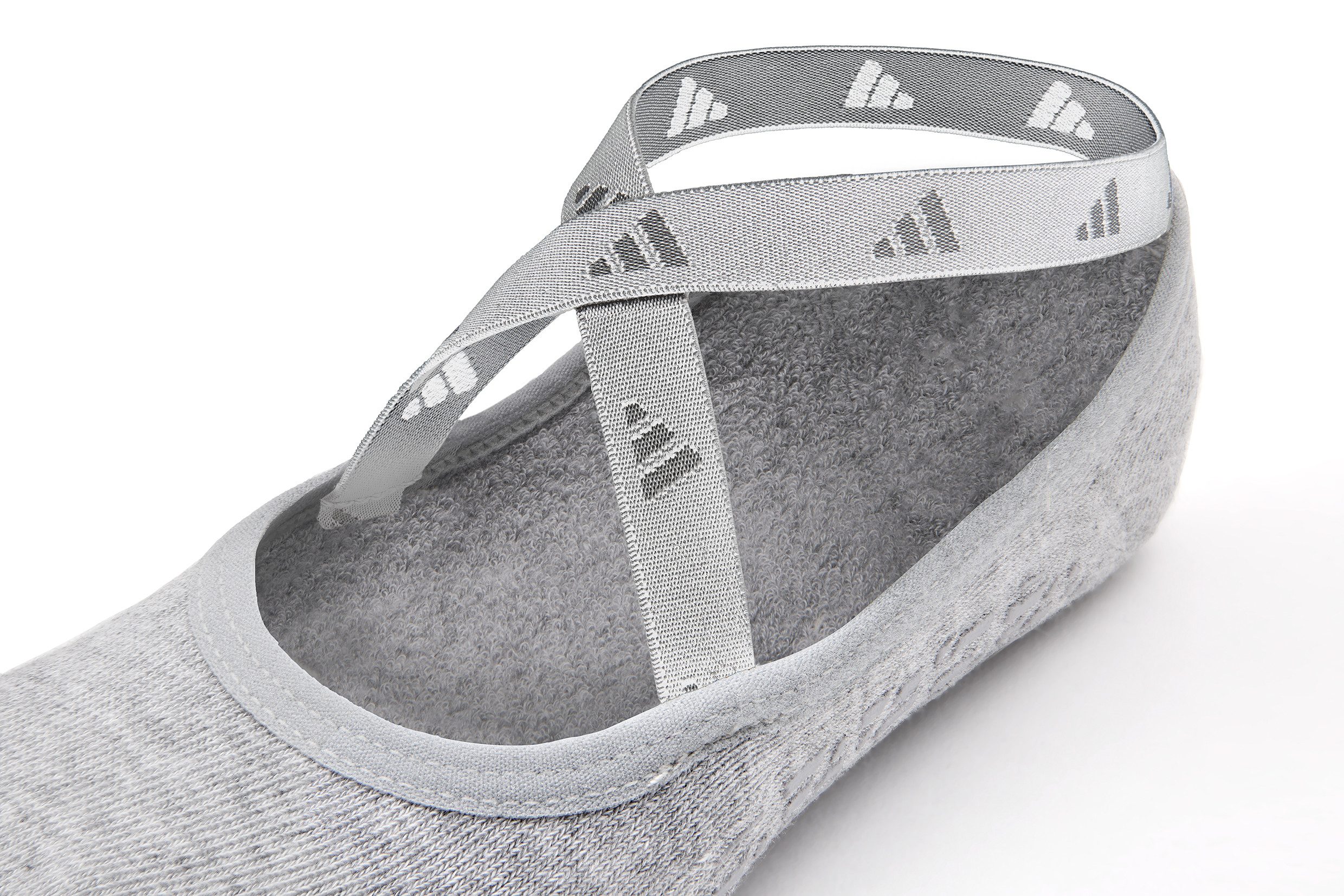 adidas Performance Sportsocken Adidas Yoga Socks - Grey - M/L Mit rutschfester Silikonsohle