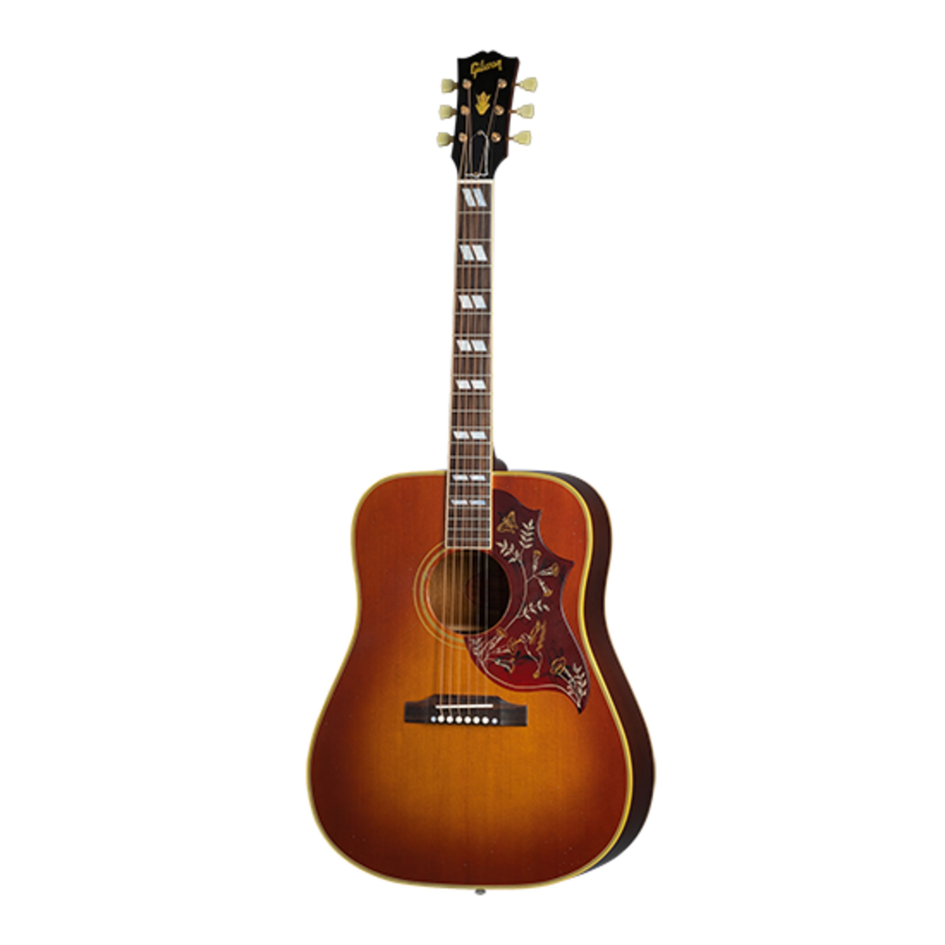 Gibson Westerngitarre, Westerngitarren, Dreadnought Gitarren, 1960 Hummingbird Heritage Cherry Sunburst Light Aged -
