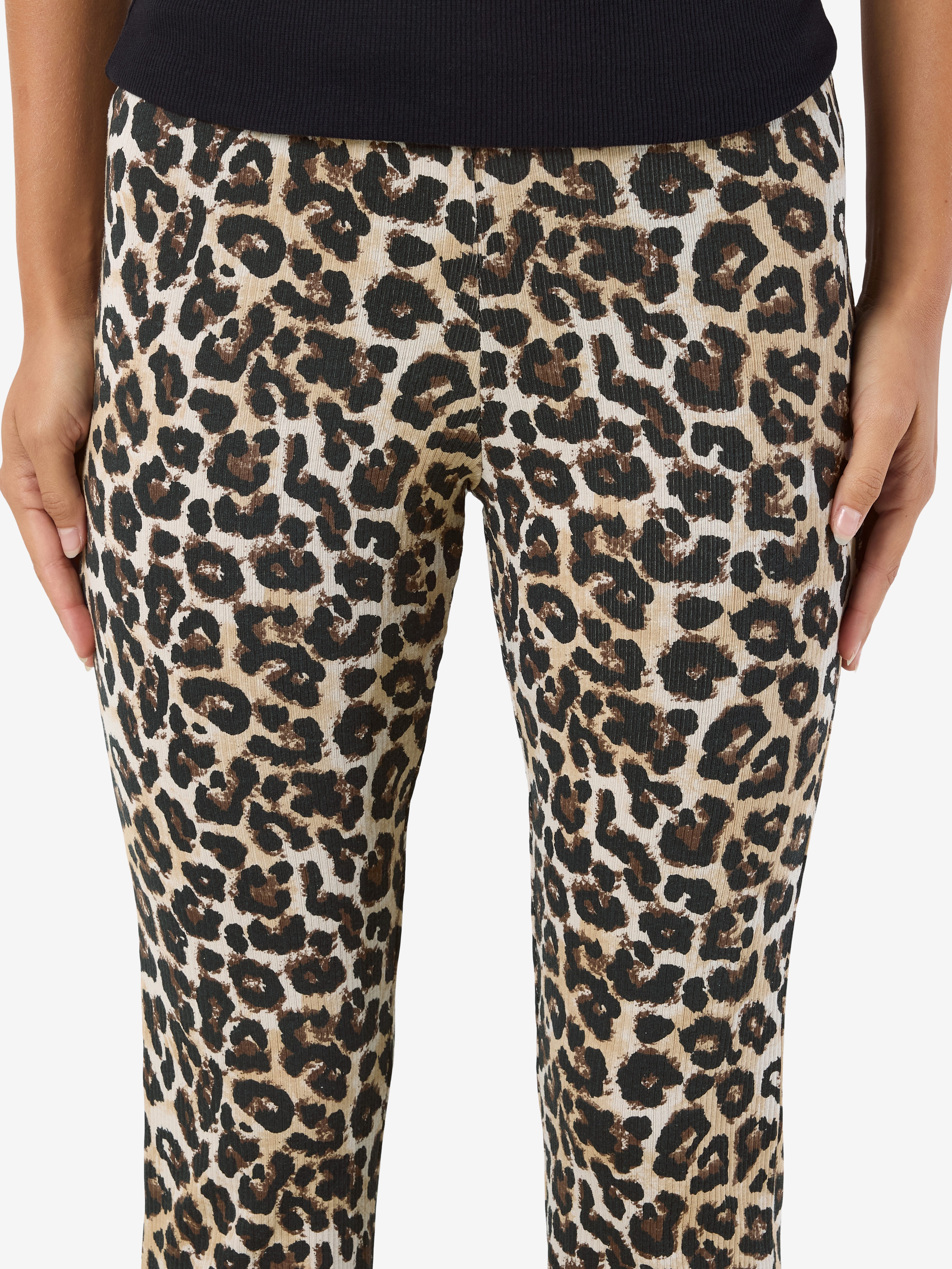 Noisy may Leggings NMPASA HW FLARED PANTS NOOS