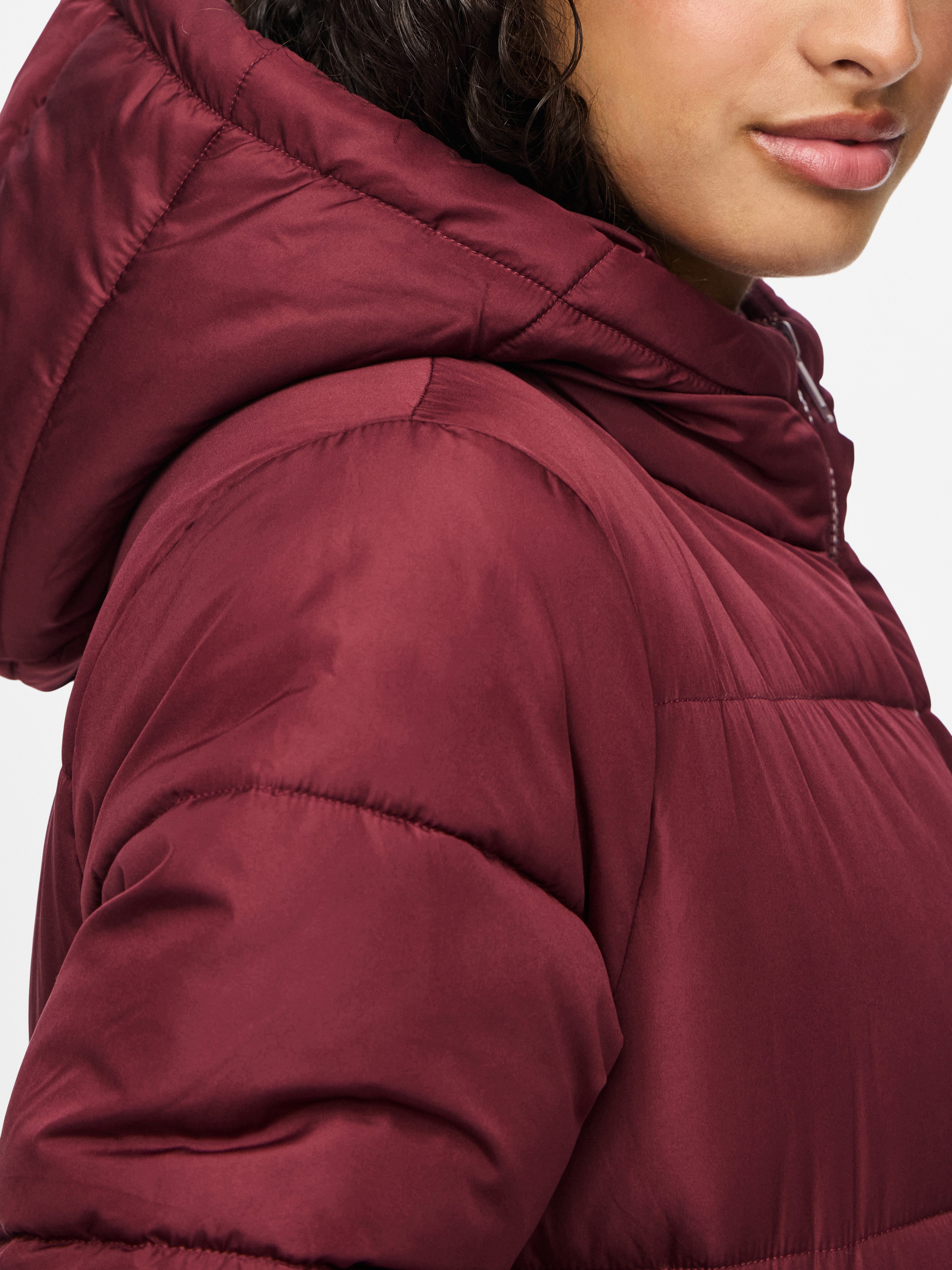 pieces Steppmantel PCBEE NEW LONG PUFFER JACKET NOOS BC Kunstfaser