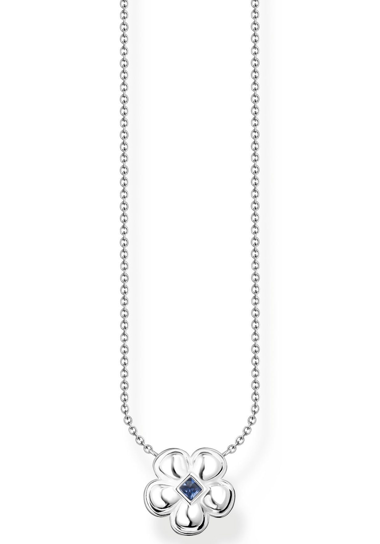 THOMAS SABO Kette mit Anhänger Blume mi... THOMAS SABO Kette mit Anhänger Blume mi...