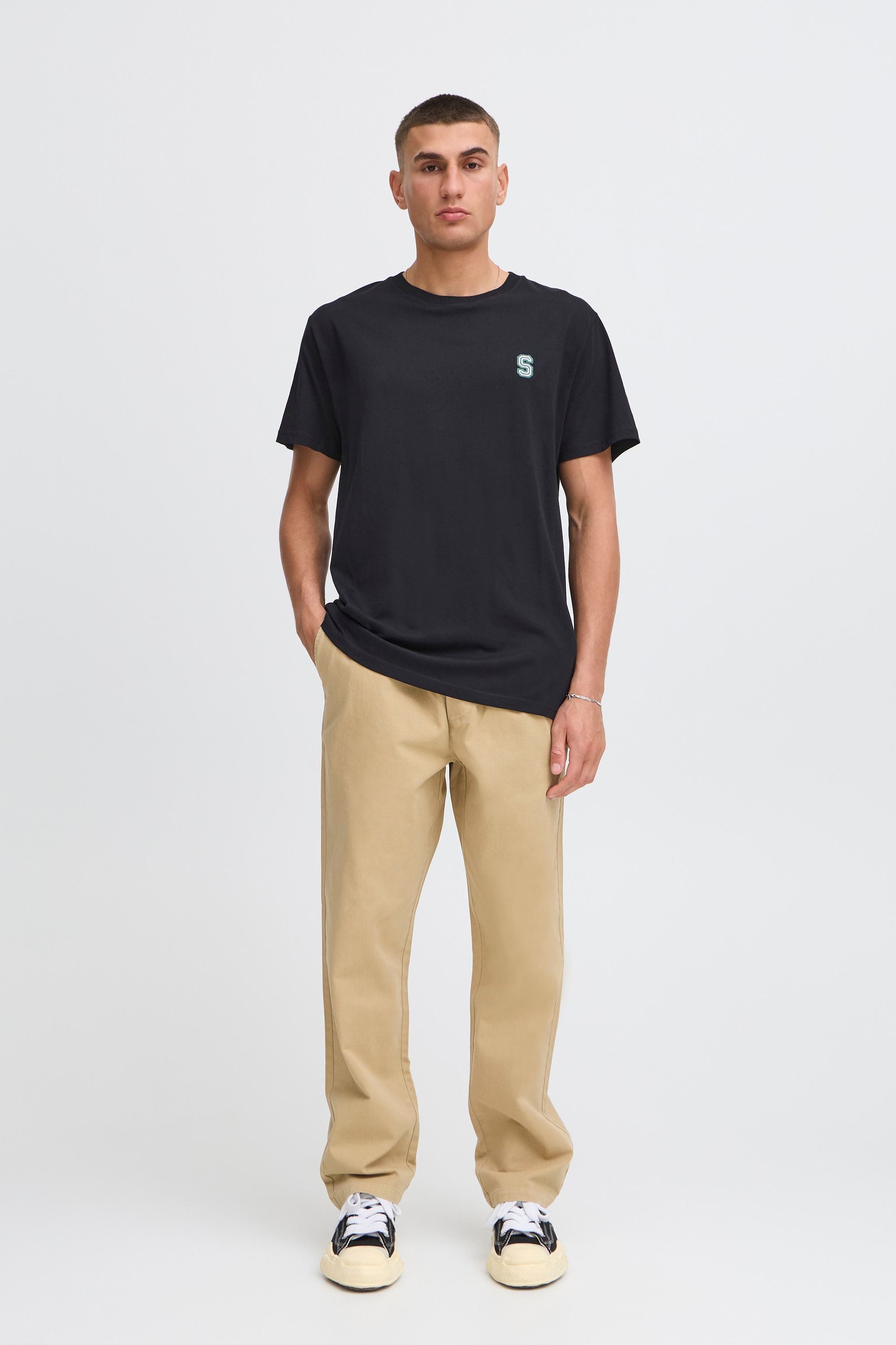 !Solid Chinohose SDLiam Stoffhose mit elastischem Bund und weitem Schnitt - Regular Fit