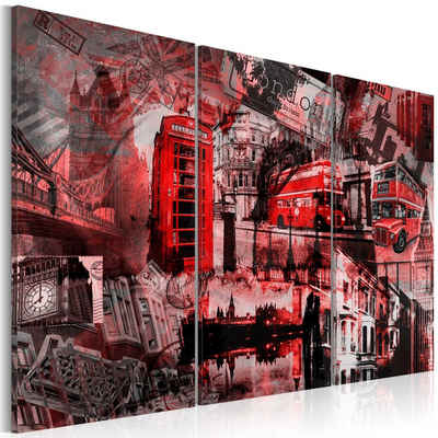 Artgeist Wandbild Rotes London