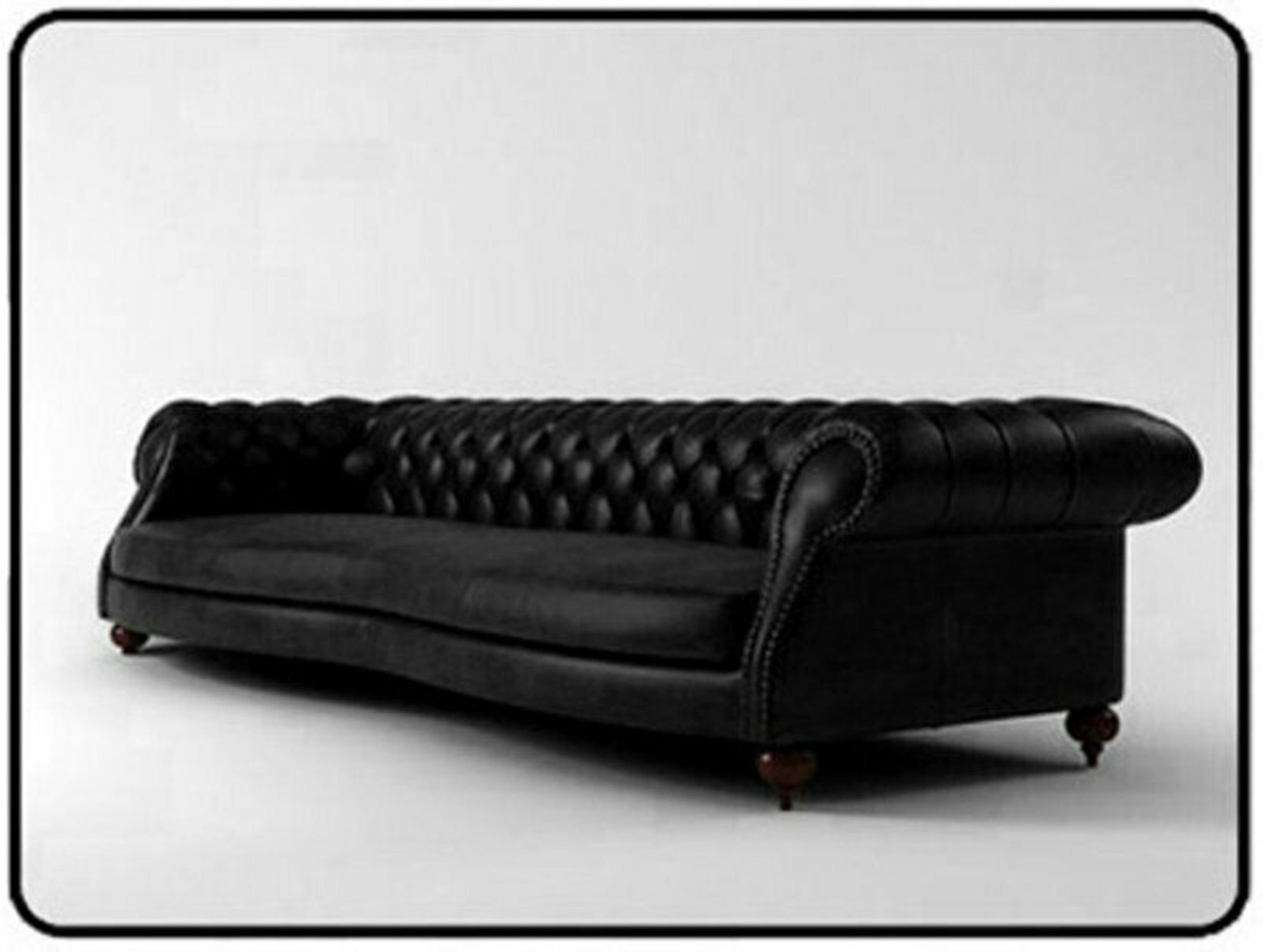 JVmoebel Chesterfield-Sofa LEDERSOFA XXL DESIGN CHESTERFIELD BIG SOFA VINTAGE 3,0 m SOFORT