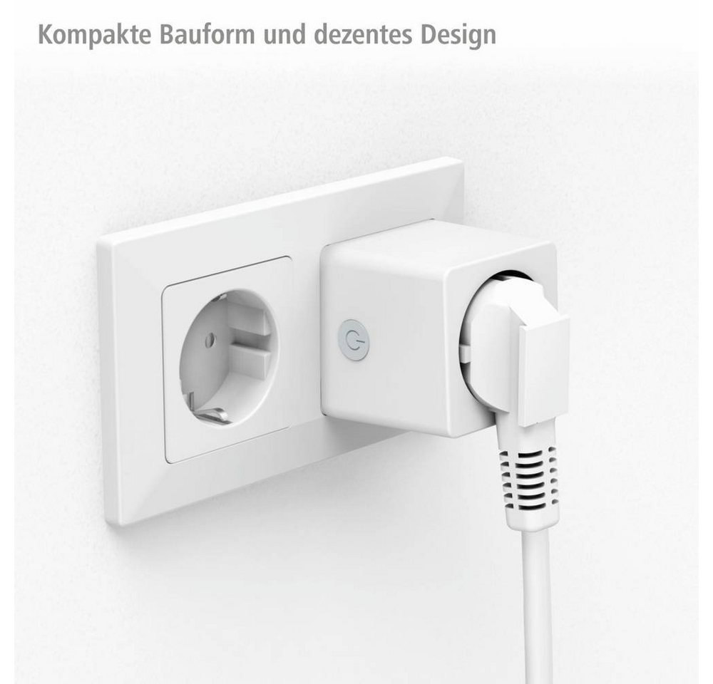 Thumbnail - Hama Funksteckdose WLAN-Steckdose "Mini", ohne Hub, für Sprach-