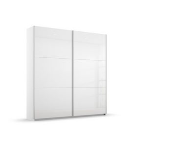 freiraum Schwebetürenschrank Aurelia in weiß Hochglanz / alpinweiß - 175x210x59 (BxHxT)