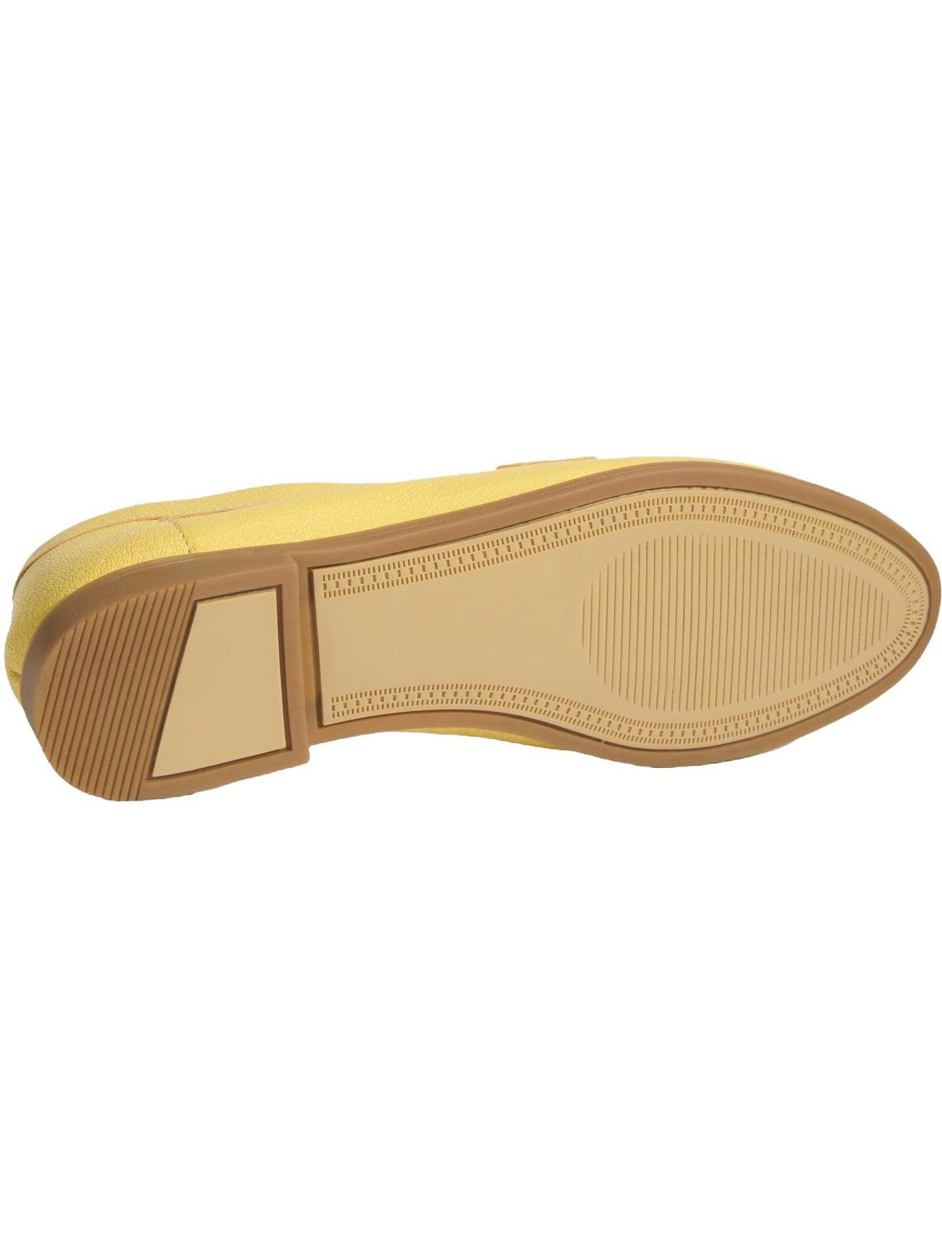 Desa Desa Damen-Lederpantoletten – Flacher Absatz, ohne Verschluss Loafer – Bild 4 von 5
