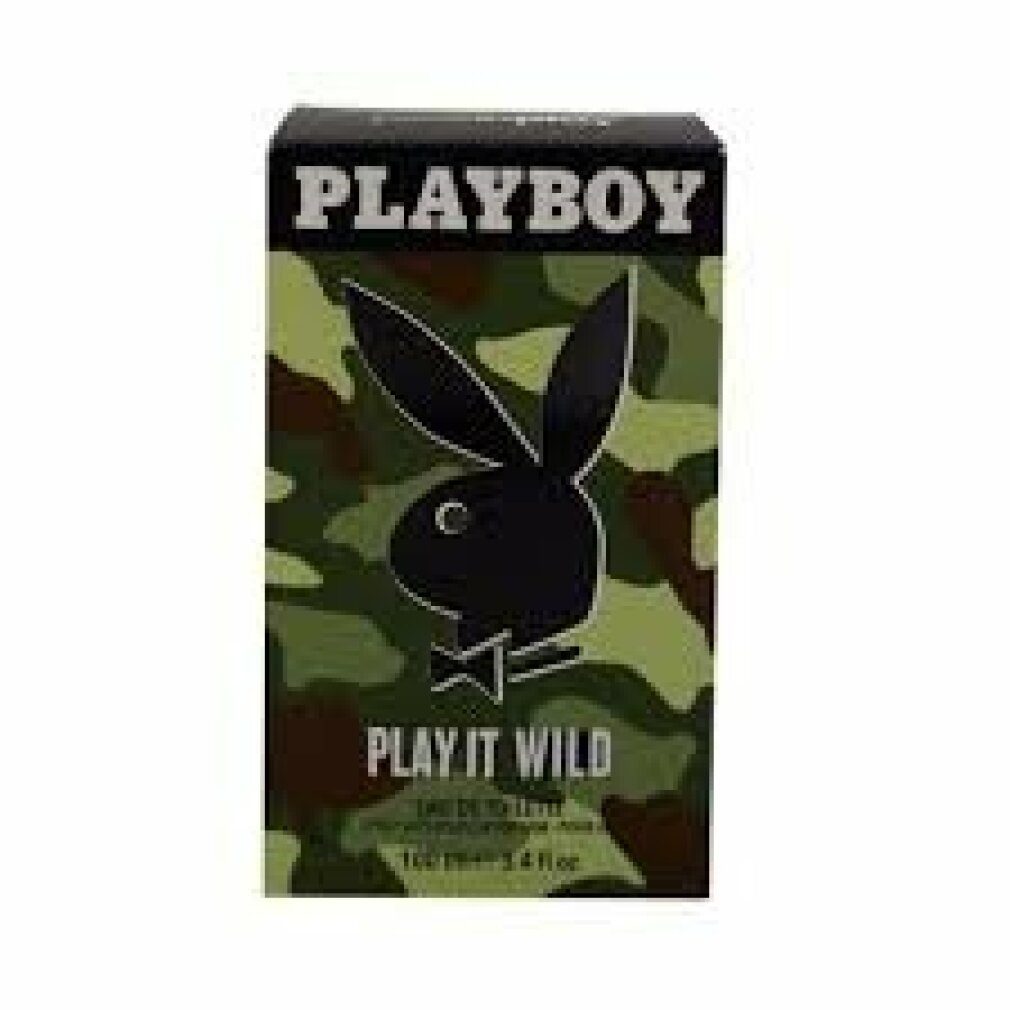 PLAYBOY Eau de Toilette Playboy Edt Spray - Play It Wild For Him 100ml
