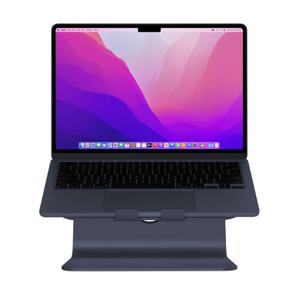 Rain Design Laptop-Ständer mStand, (Aluminium, Mitternachtsblau)