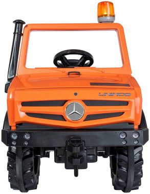 rolly toys® Tretfahrzeug rolly Unimog Service, mit Rundumleuchte orange