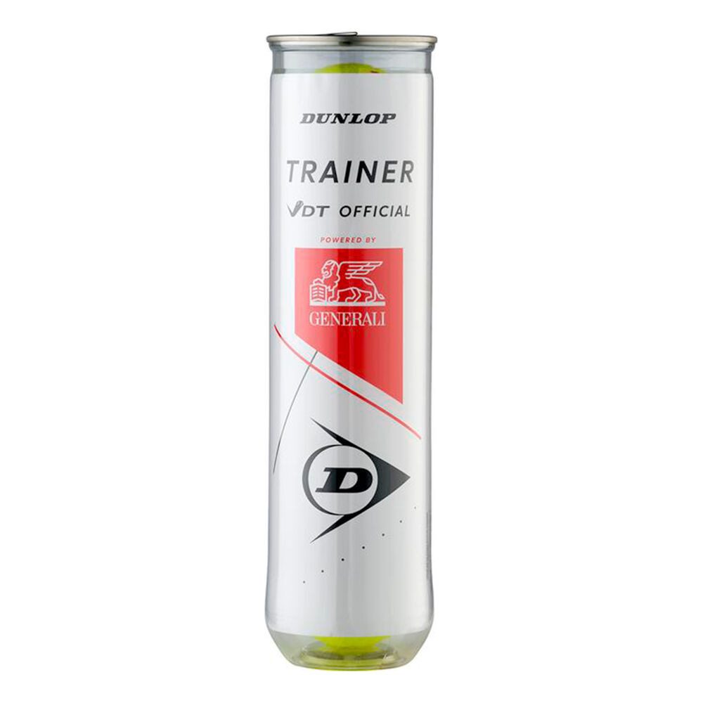 Dunlop Tennisball Dunlop Trainer VDT - 4 Tennisbälle - Innendruckball - (4er Dose)