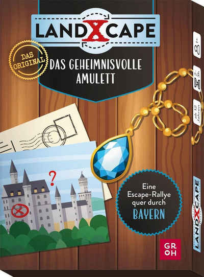 groh Verlag Spiel, LandXcape - Das geheimnisvolle Amulett