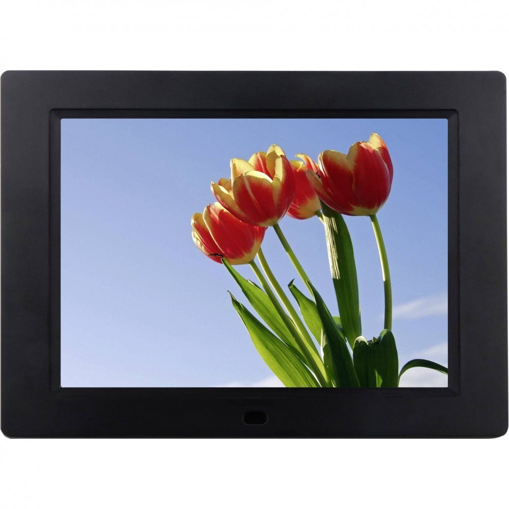 Braun Phototechnik DigiFrame 857 - Digitaler Bilderrahmen - schwarz Digitaler Bilderrahmen