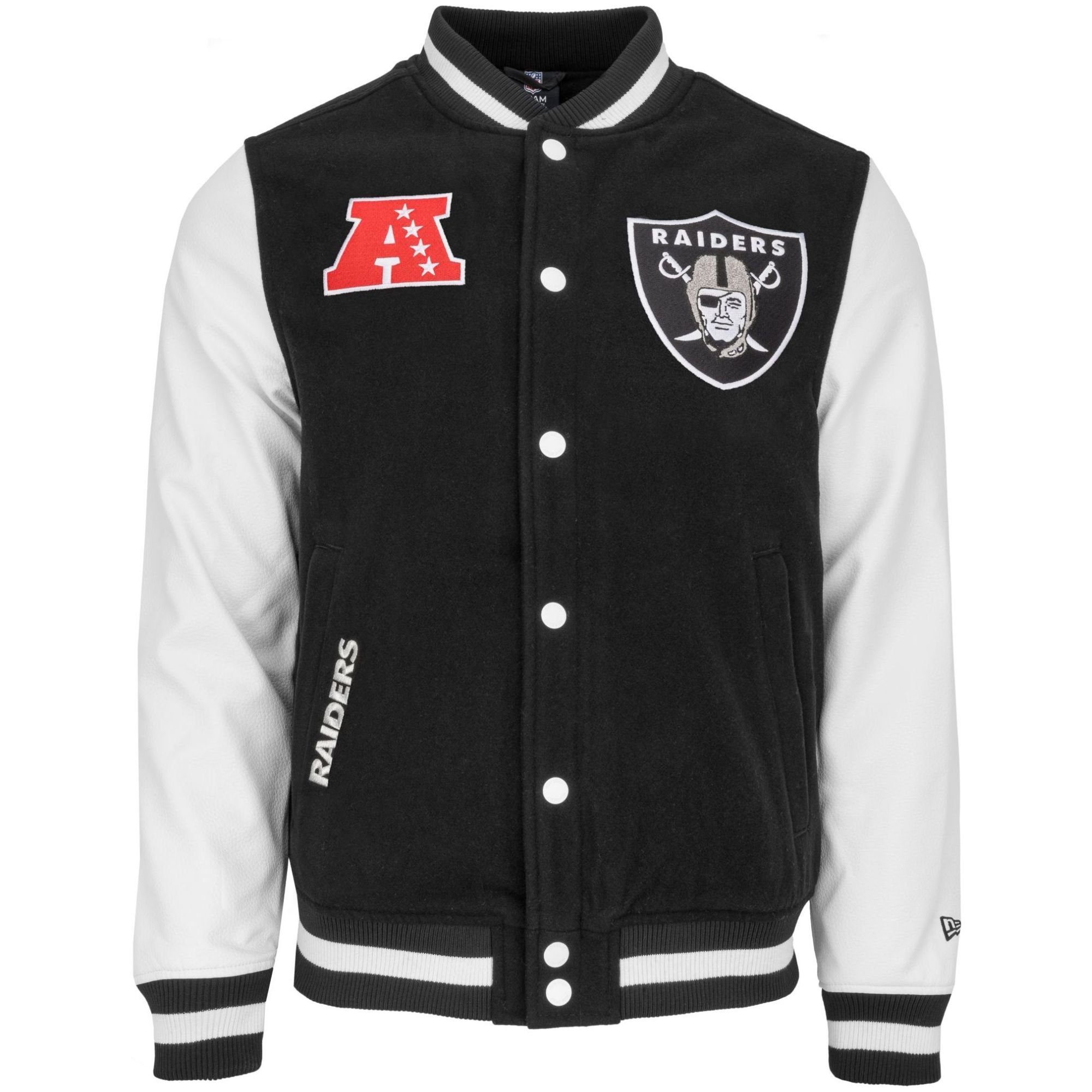 NFL Era New Las Collegejacke Varsity Vegas SIDELINE Raiders