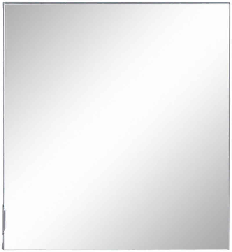 welltime Spiegelschrank Lage, Badschrank, Badezimmerschrank, 60 cm breit Pflegeleichte Oberfläche, FSC®-zertifiziert