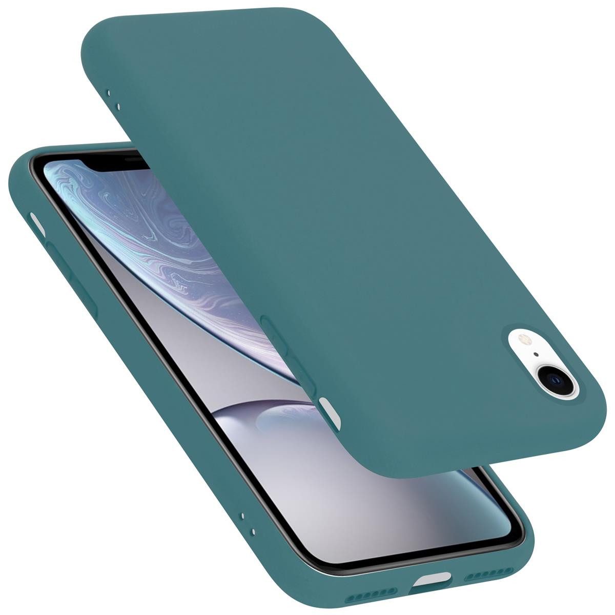 Cadorabo Handyhülle Apple iPhone XR Apple iPhone XR, Flexible TPU Silikon Handy Schutzhülle - Hülle - Back Cover Bumper