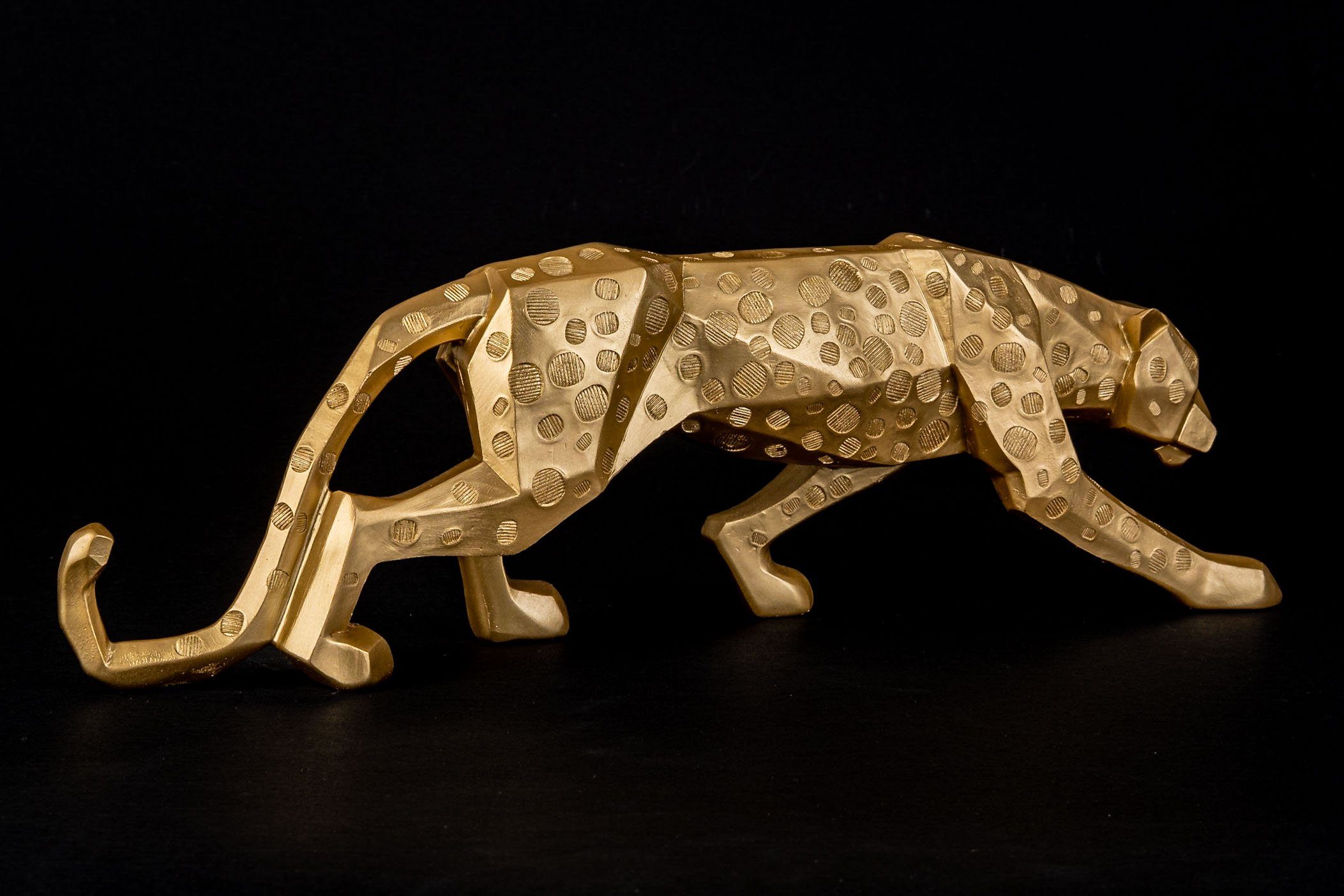 IDYL Dekofigur IDYL Moderne Skulptur Figur Resin "Jaguar", Moderne Figur "Jaguar"