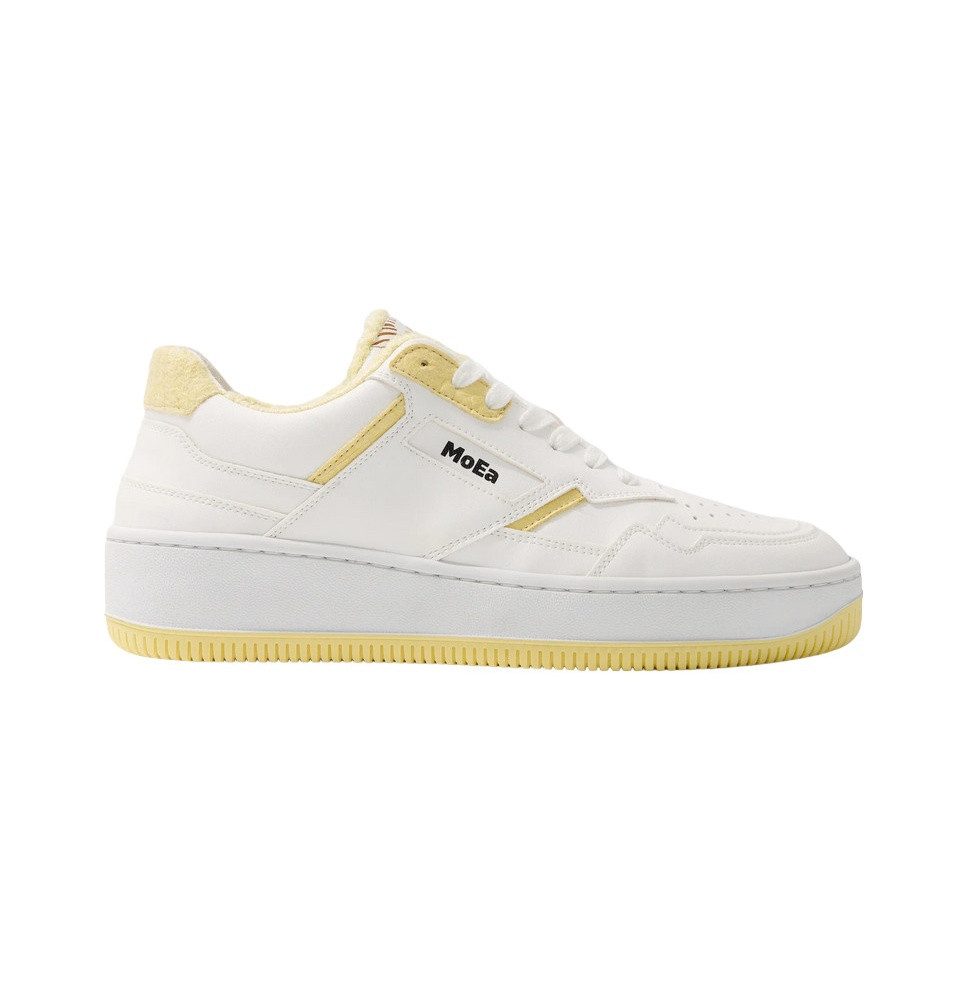 Moea Gen1 Pineapple Light Yellow - weiss/gelb Sneaker