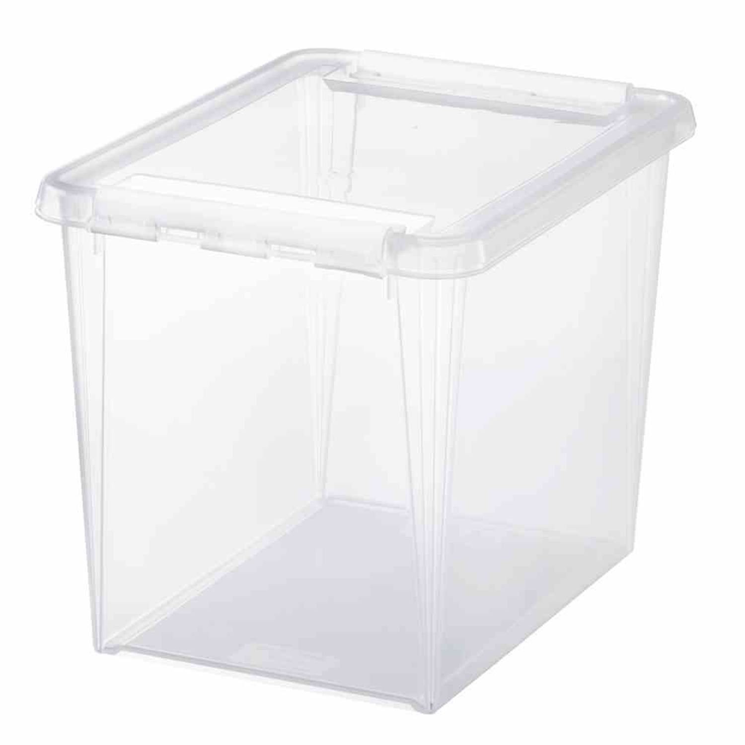 Aufbewahrungsbox Clipbox transparent 25 l SmartStore Home 16