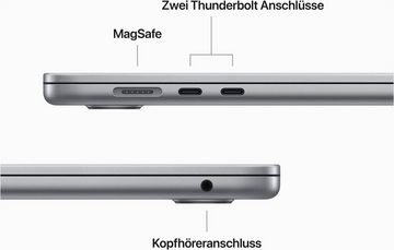 Apple MacBook Air 15'' Notebook (38,91 cm/15,3 Zoll, Apple M2, 10-Core GPU, 512 GB SSD)