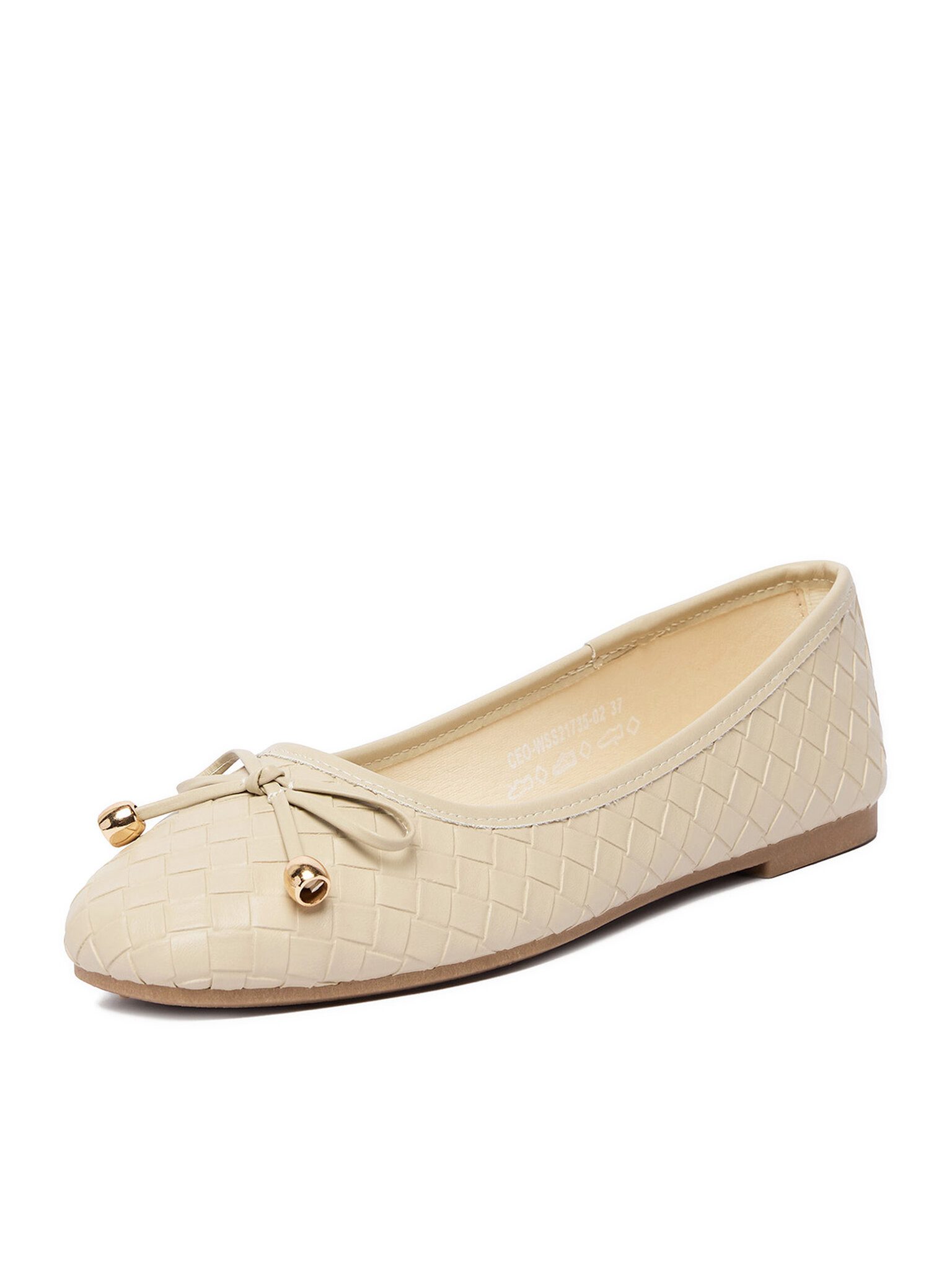 Jenny Jenny Women's Ballerinas Beige JENNY-CEO-WSS21735-02 Beige Ballerina