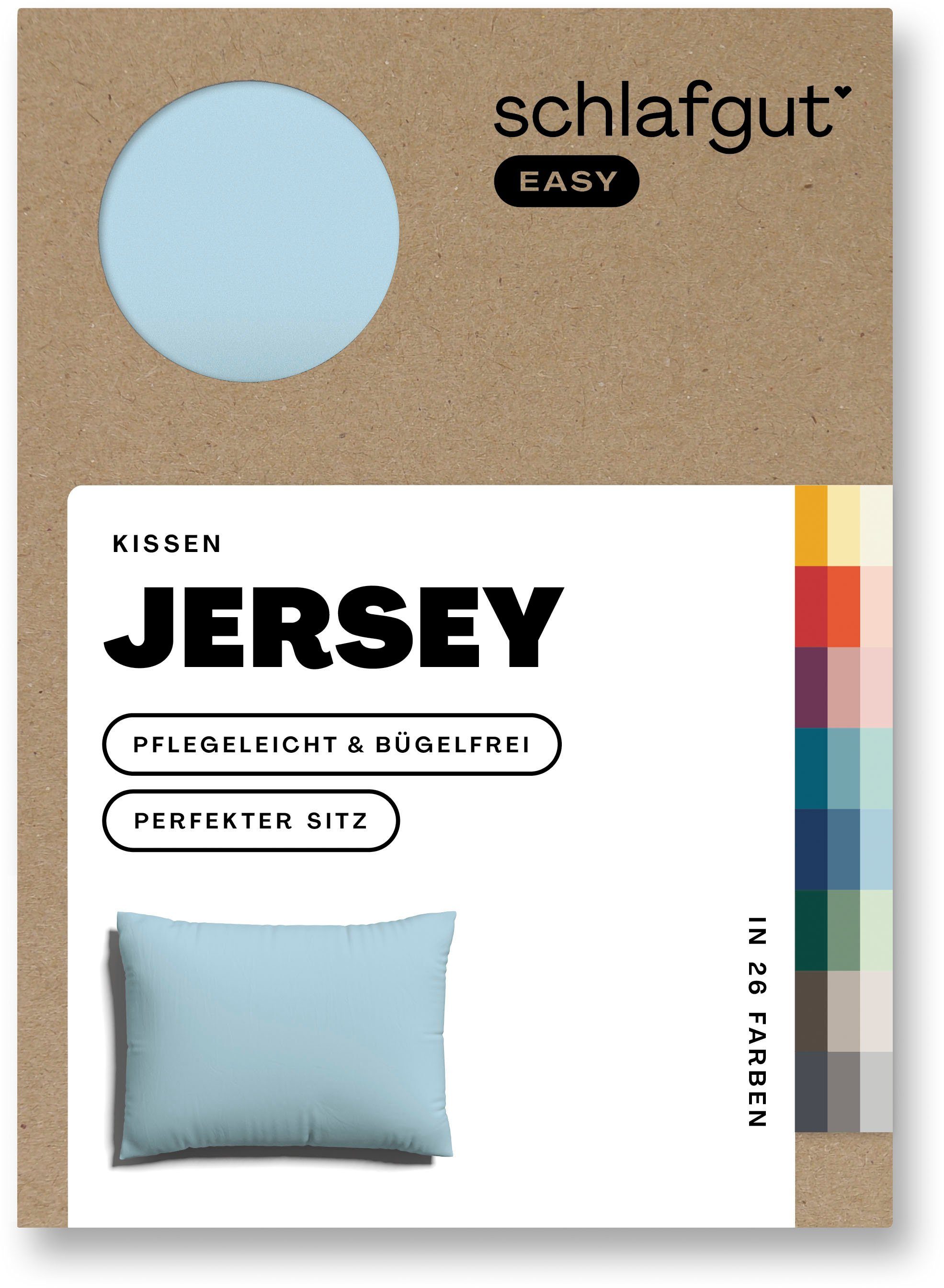 Schlafgut Kissenbezug EASY Jersey, (1 Stück), günstig online kaufen