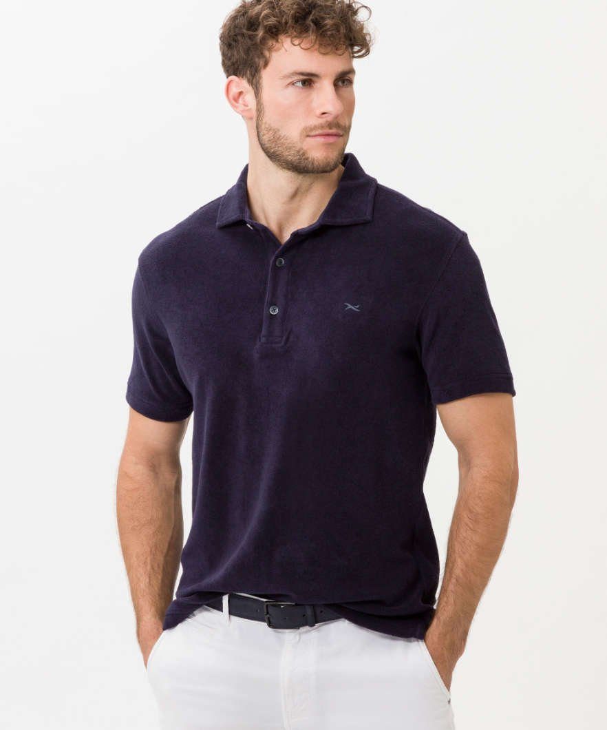 1/2-Arm Brax Poloshirt Sportives Style PAZ, mit Frottee-Shirt