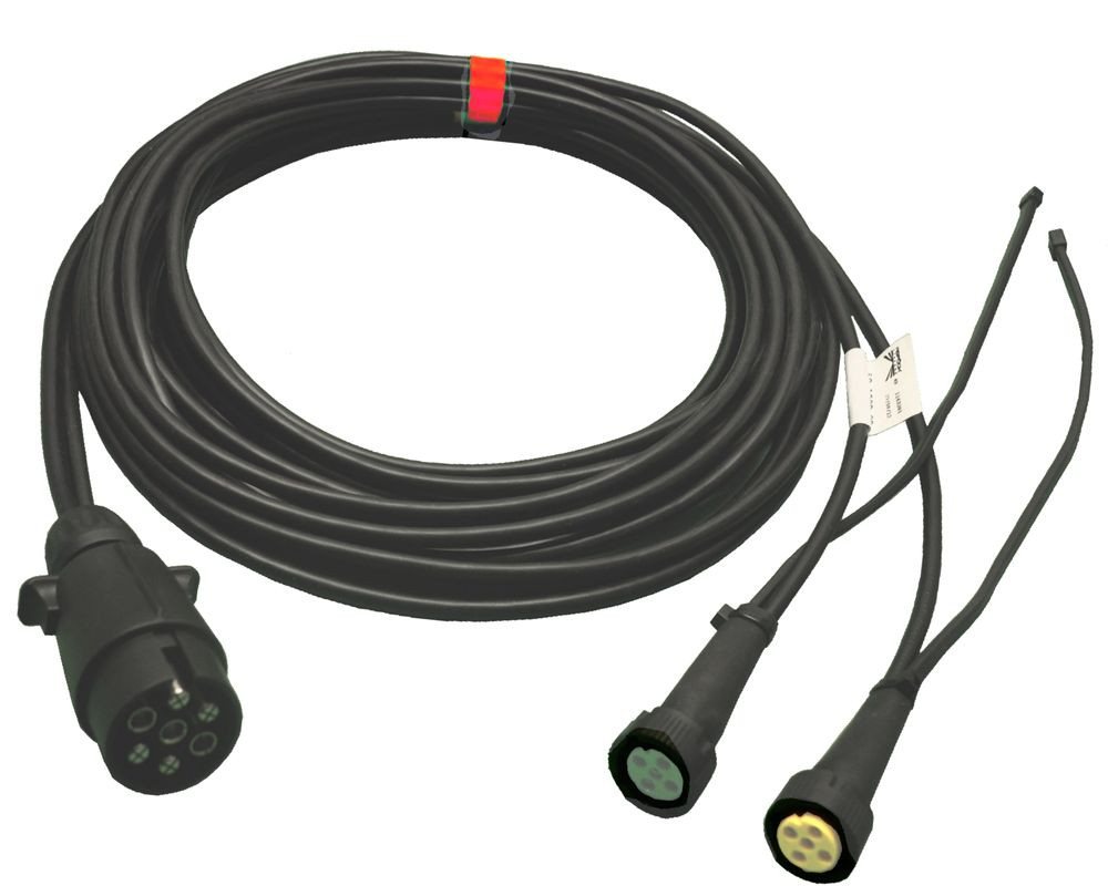 Aspöck Anhänger Aspöck Anhängerkabel 7,5m + Abgang. 7pol. Stecker 58-1098-217