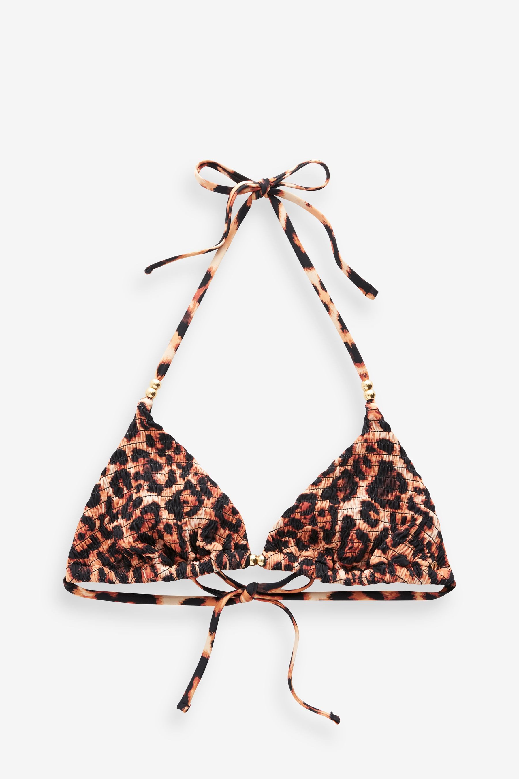 Next Triangel-Bikini-Top Gesmokter Triangel-Bikini (1-St) günstig online kaufen