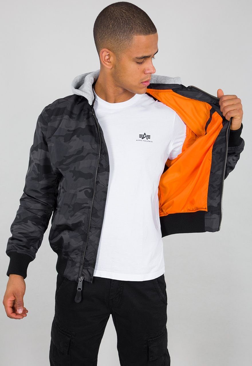 Alpha Industries Kurzjacke Ma-1 Tt Hood Camo