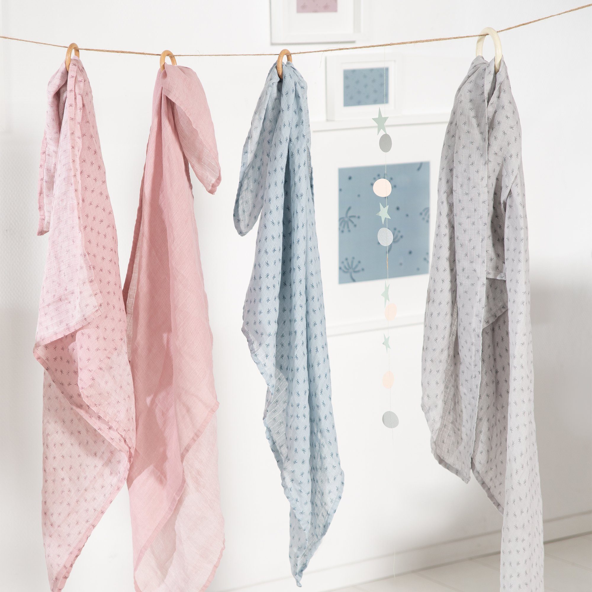 roba® Stoffwindeln Lil Planet 3-teiliges Windelset, in verschiedenen Farben