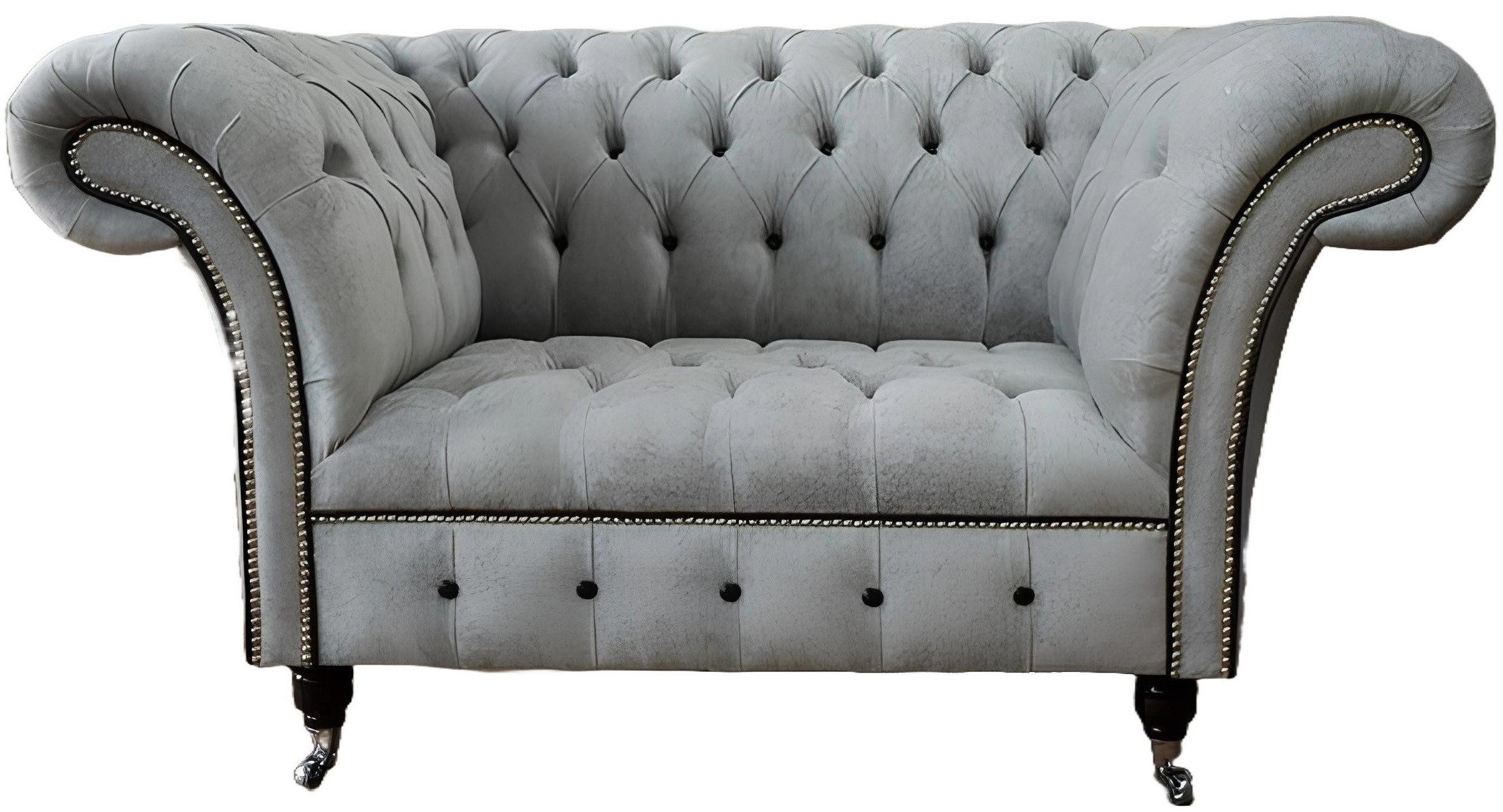 Xlmoebel Chesterfield-Sessel Ein Premium-Sessel in klassischem Chesterfield-Stil für eine Person (Sessel (1 Sitzer), Hergestellt in Europa