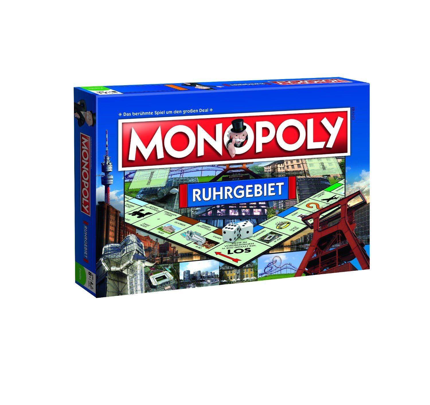 Winning Monopoly Moves Brettspiel Spiel, Ruhrgebiet