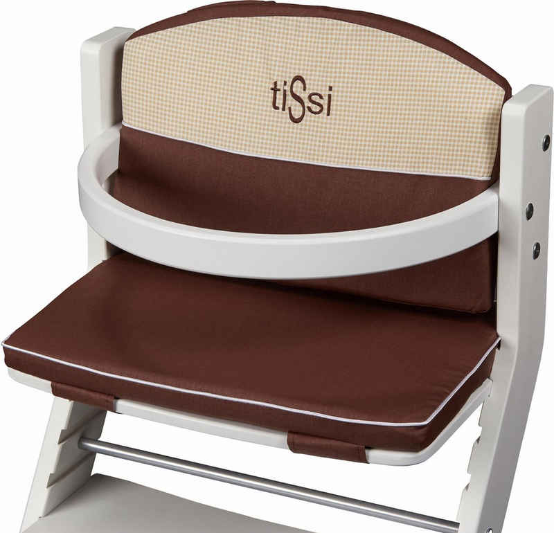 tiSsi® Kinder-Sitzauflage Braun, für tiSsi® Hochstuhl; Made in Europe