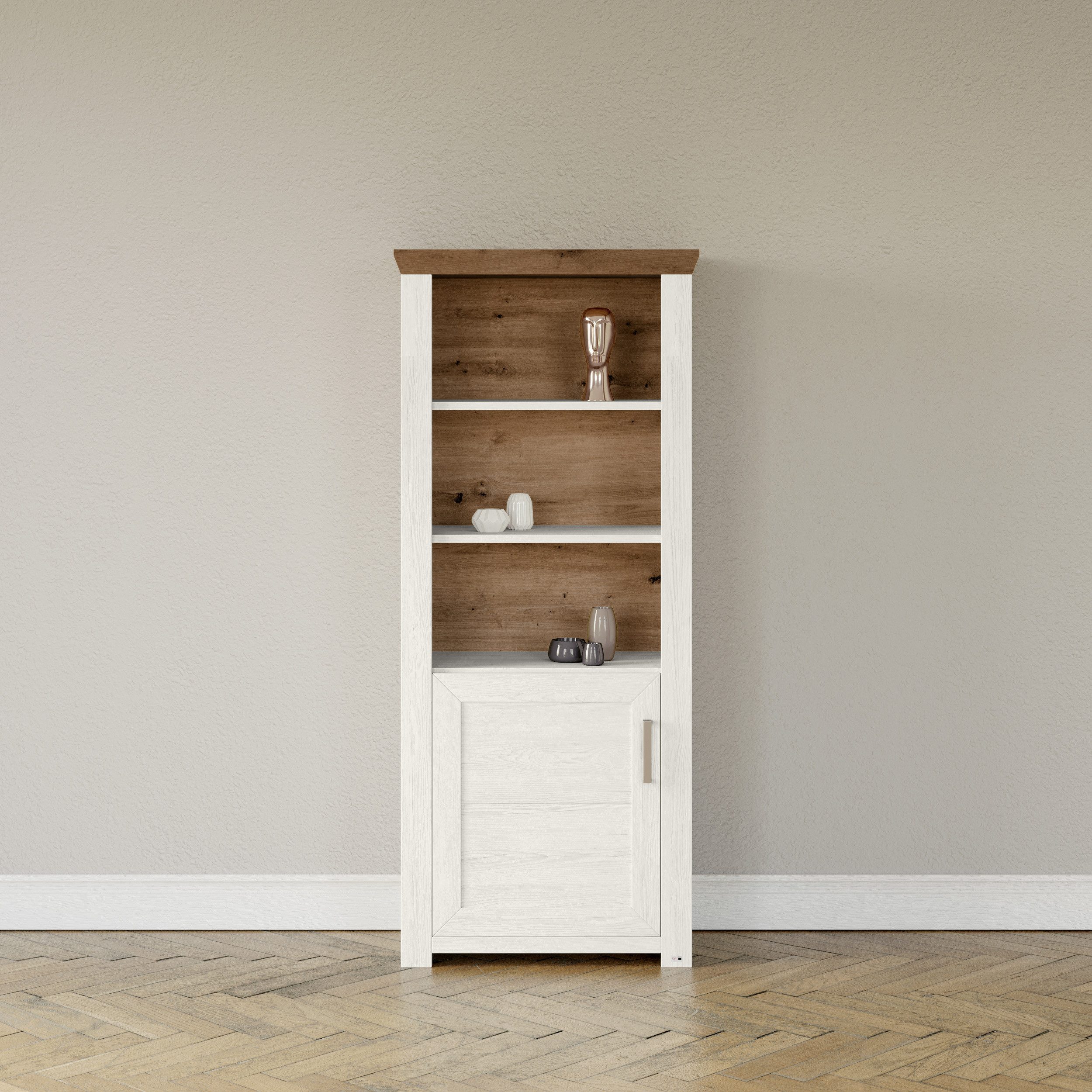 set one by Musterring Regal York, Typ 09, mit offenen Fächern, Türanschlag günstig online kaufen