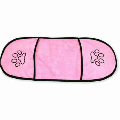 Monkimau Hundebademantel Mikrofaser Hundehandtuch - pink