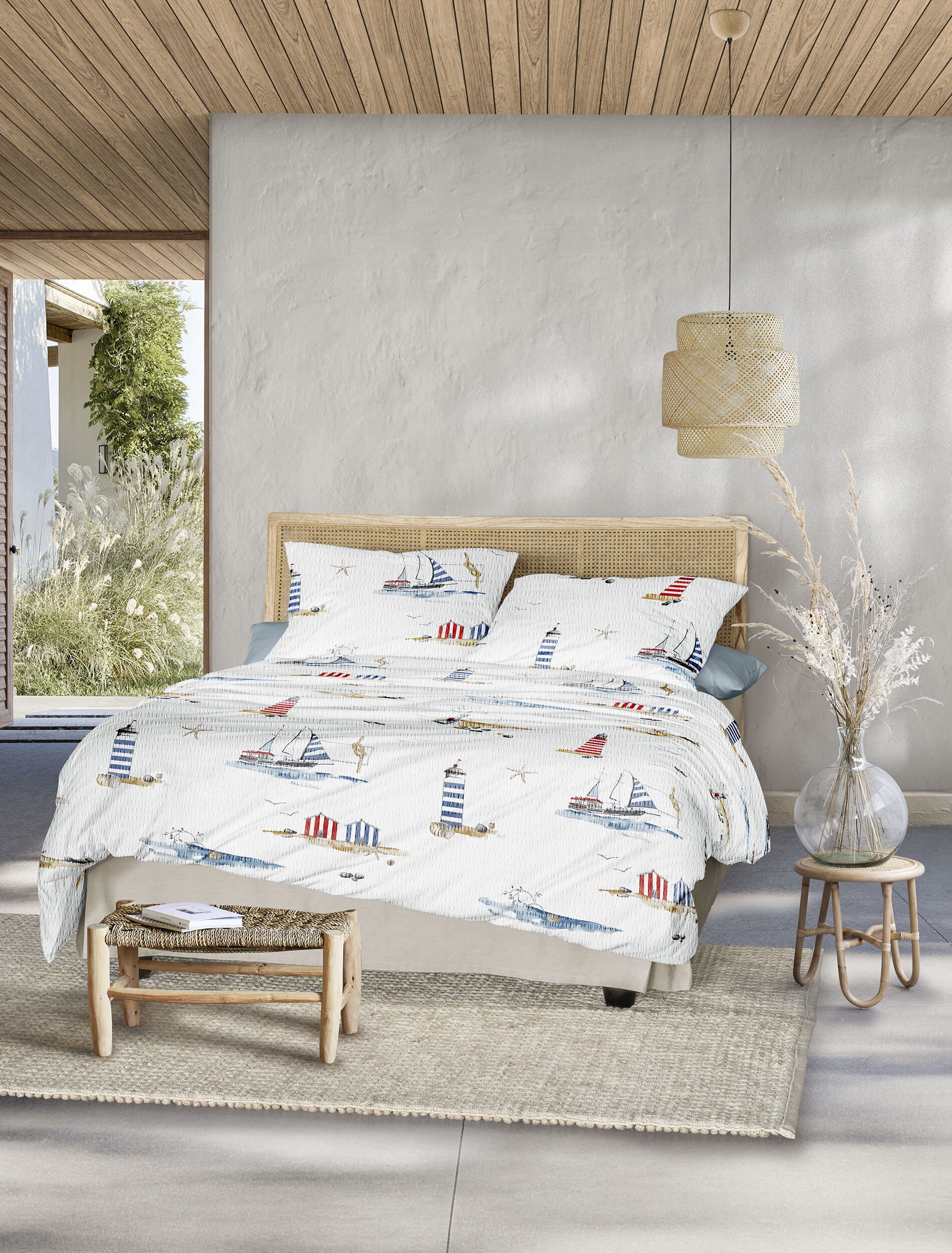 Irisette Bettwäsche Bettwäsche Seersucker Easy, 100% günstig online kaufen