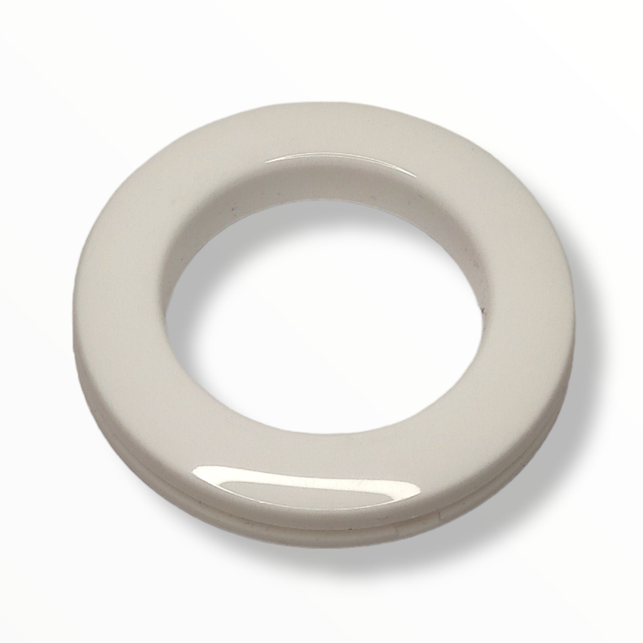 nodeko Stoffösen Gardinenösen, Vorhangringe, verstellbar - Stoffloch Ø 40 mm, passend für Gardinenstangen Ø 20 mm bis Ø 28 mm, (10 Stück), mit Rasterung - daher für Ткани bis 4 mm Dicke verwendbar