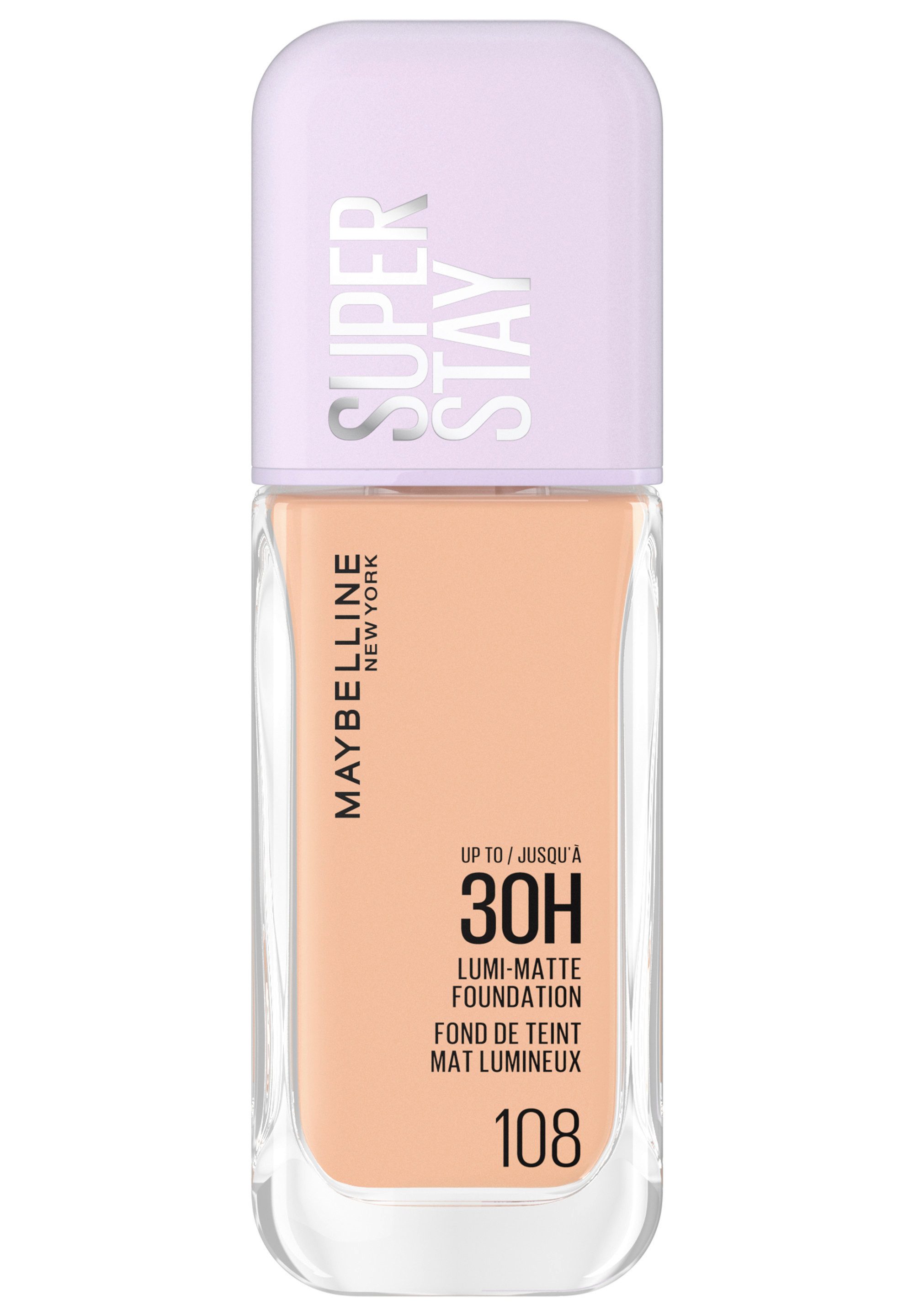 MAYBELLINE NEW YORK Foundation SUPER STAY LUMI MATTE FOUNDATION, mittlere bis hohe Deckkraft, ultra-frisches mattes Finish