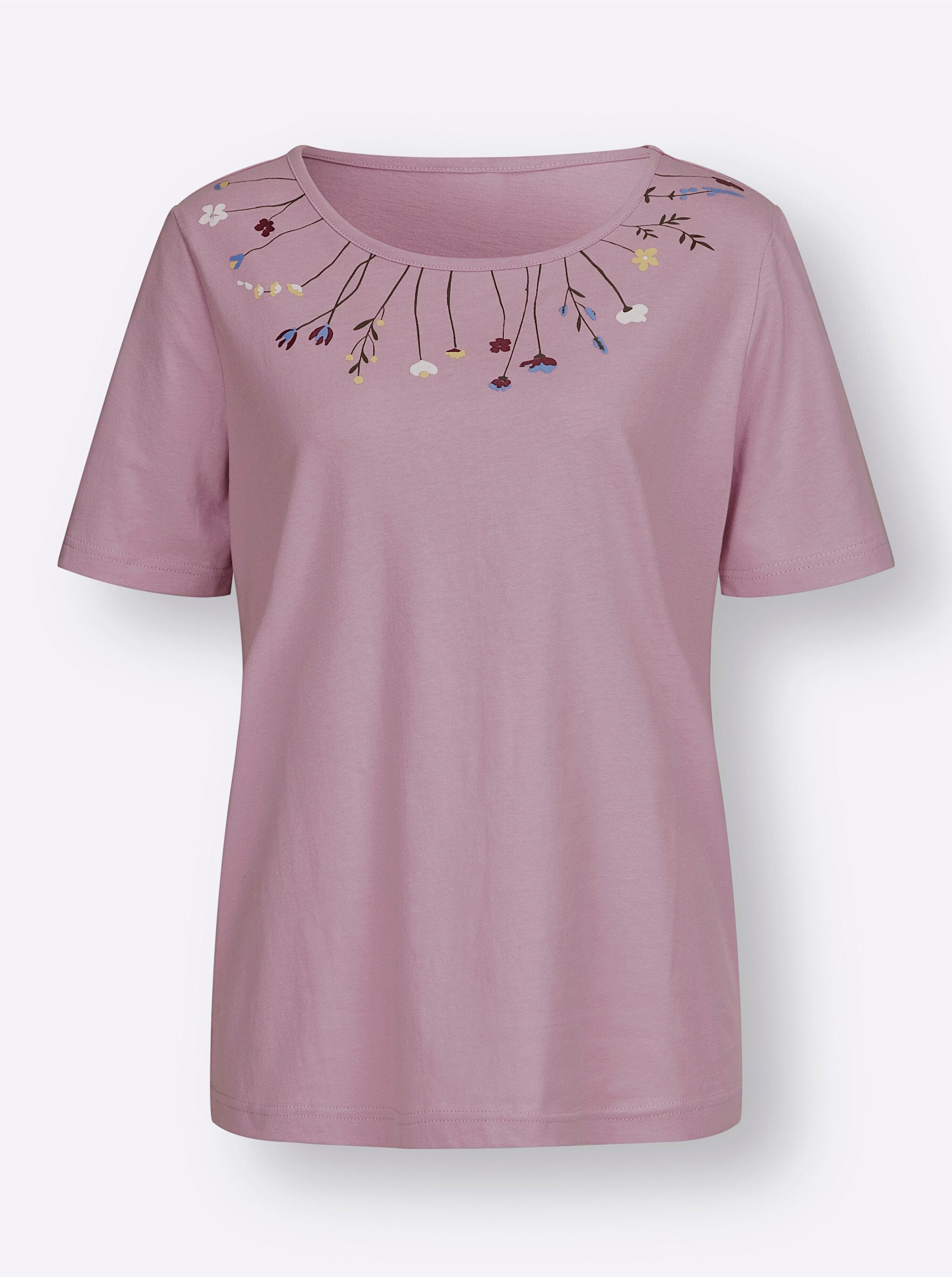T-Shirt Rundhals-Shirt Kurzarm