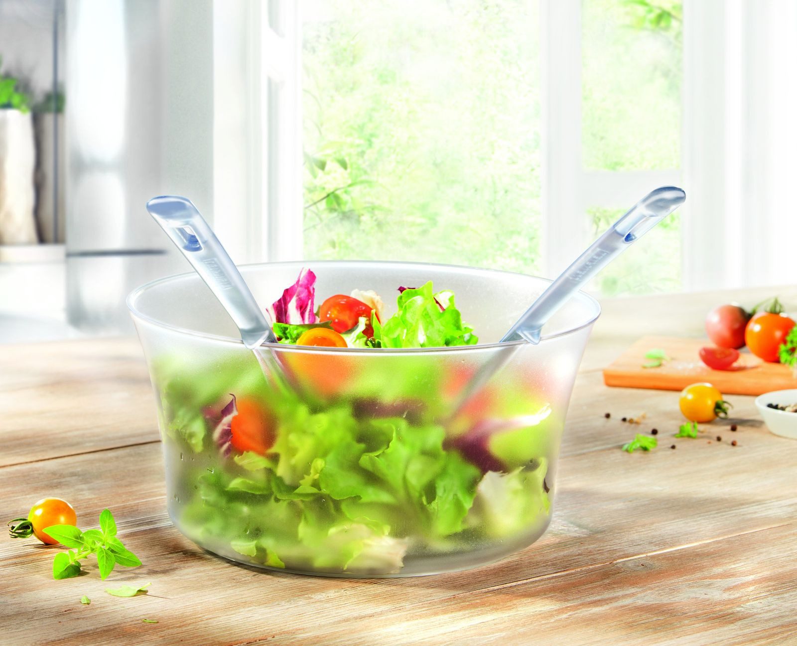 Leifheit Salatbesteck LEIFHEIT 2-tlg. Salatbesteck Kunststoff – Bild 5 von 5