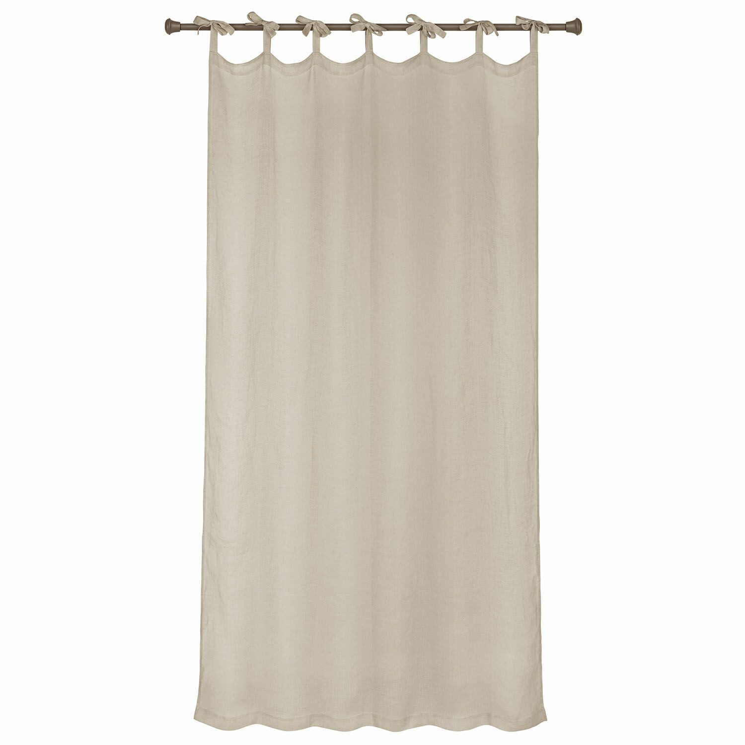 Vorhang Gardine Velloran beige