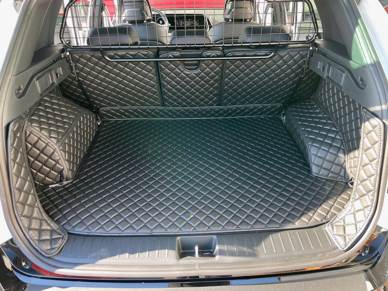 Kofferraummatte mit Ladekantenschutz für VW T-Cross Typ C1 ab Bj. 2018