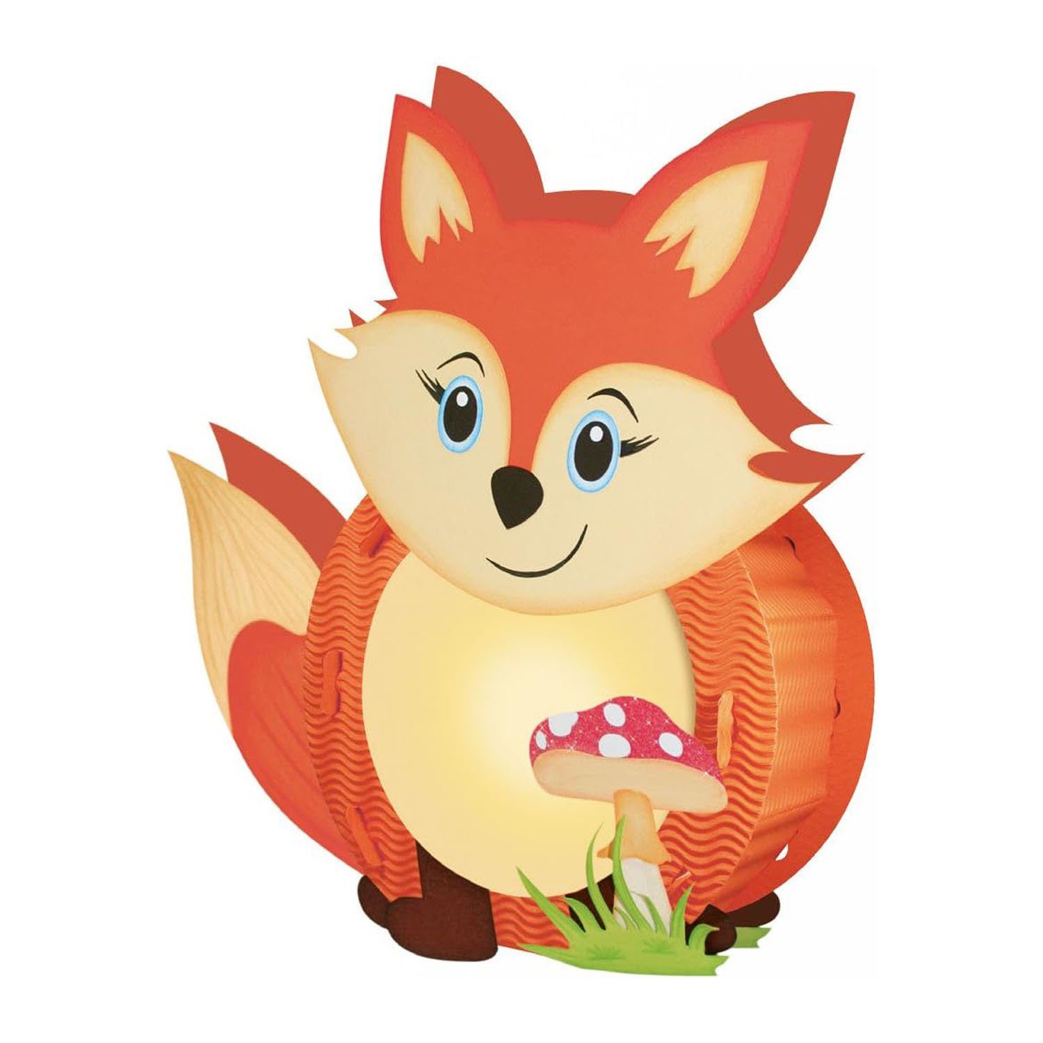 Ursus - Ludwig Bähr Umzugslaterne URSUS Laternen-Bastelset "Fuchs" v2 günstig online kaufen