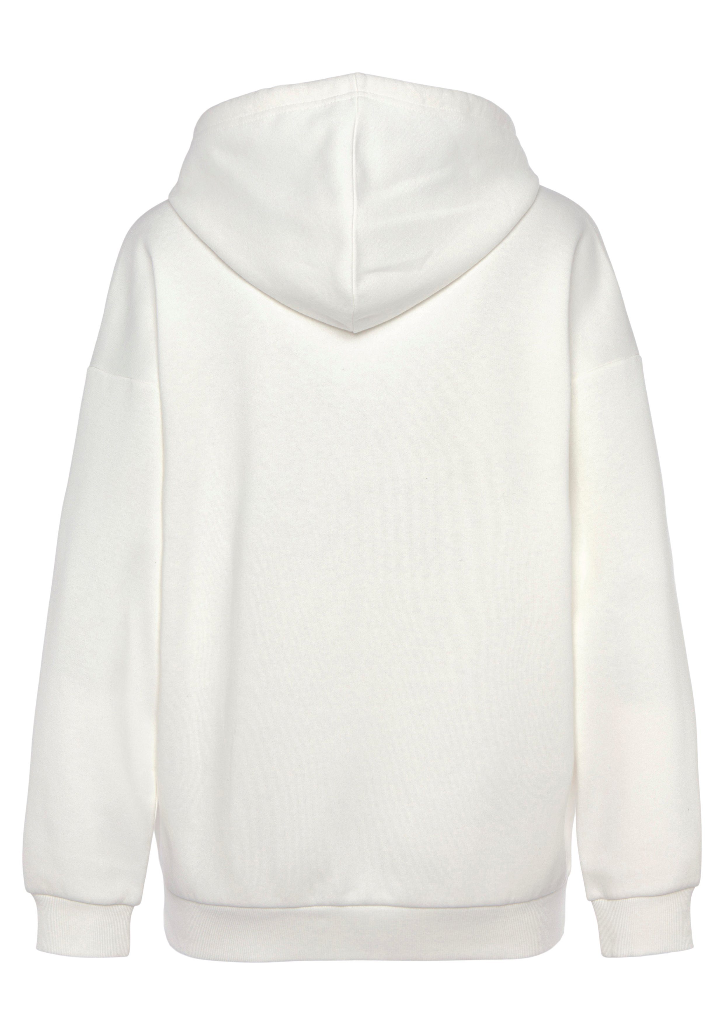 LASCANA Kapuzensweatjacke mit seitlichen Taschen und Innen angeraut, Loungewear