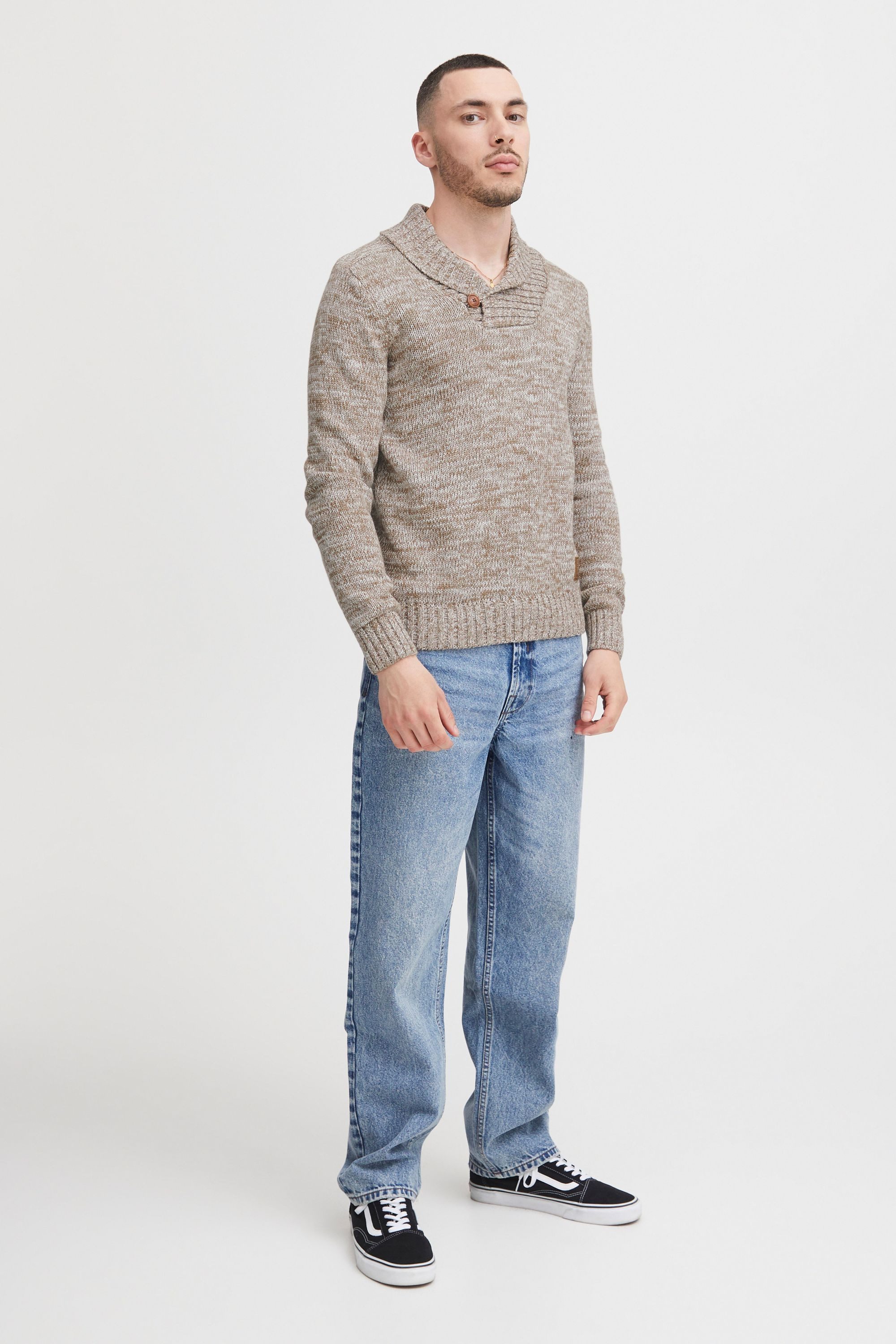 !Solid Strickpullover SDPhil Strickpulli in Melange-Optik günstig online kaufen