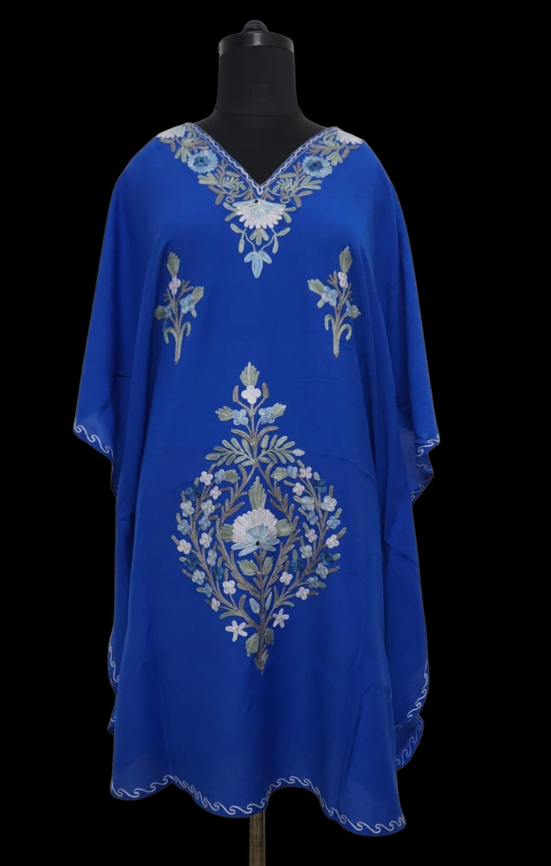 PfauGermany Kaftan MORNING GlORY AriWork Embroidery