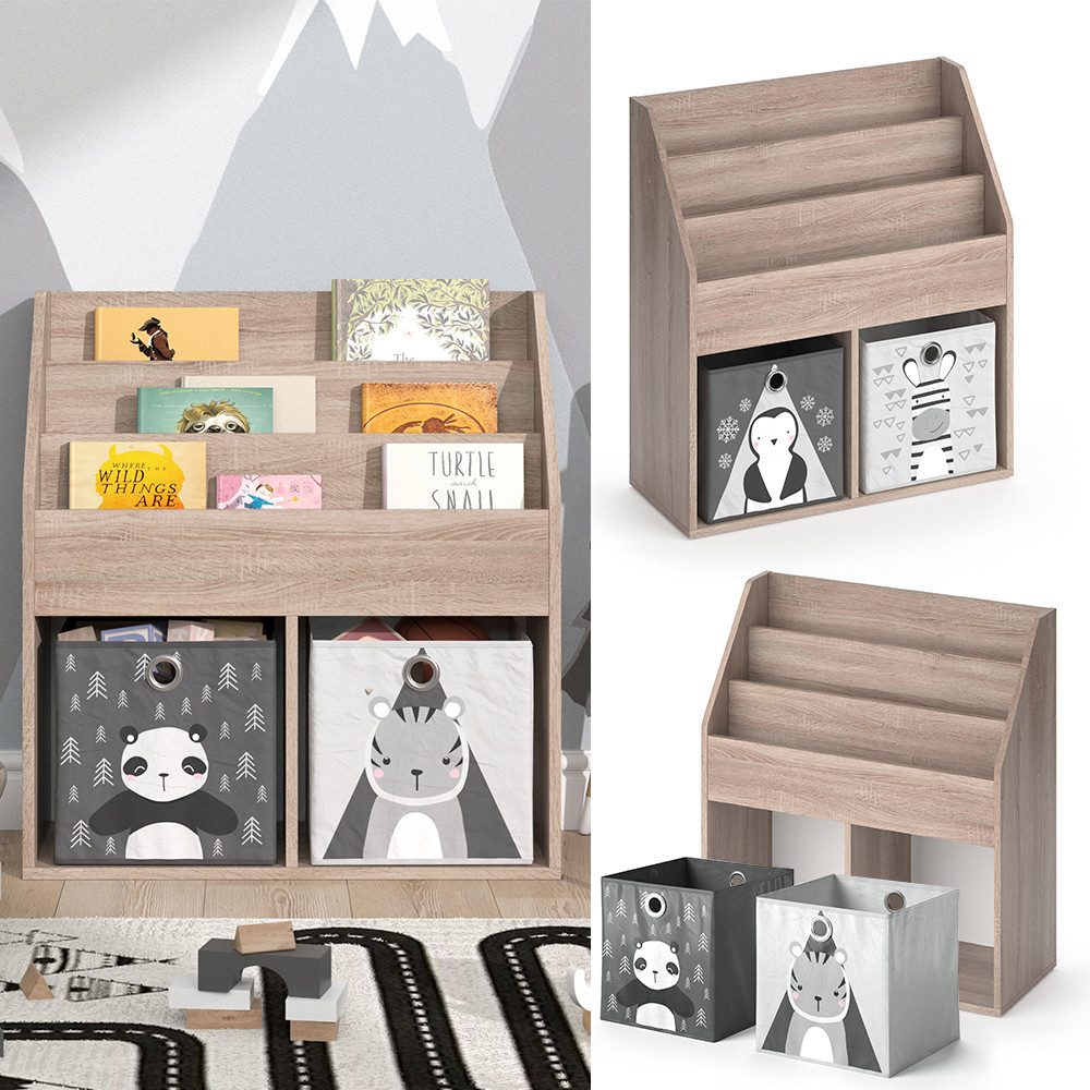 Vicco Bücherregal Luigi, Sonoma, 72 x günstig online kaufen