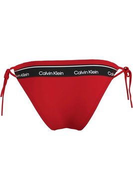 Calvin Klein Swimwear Bikini-Hose STRING SIDE TIE mit Elastikborten hinten