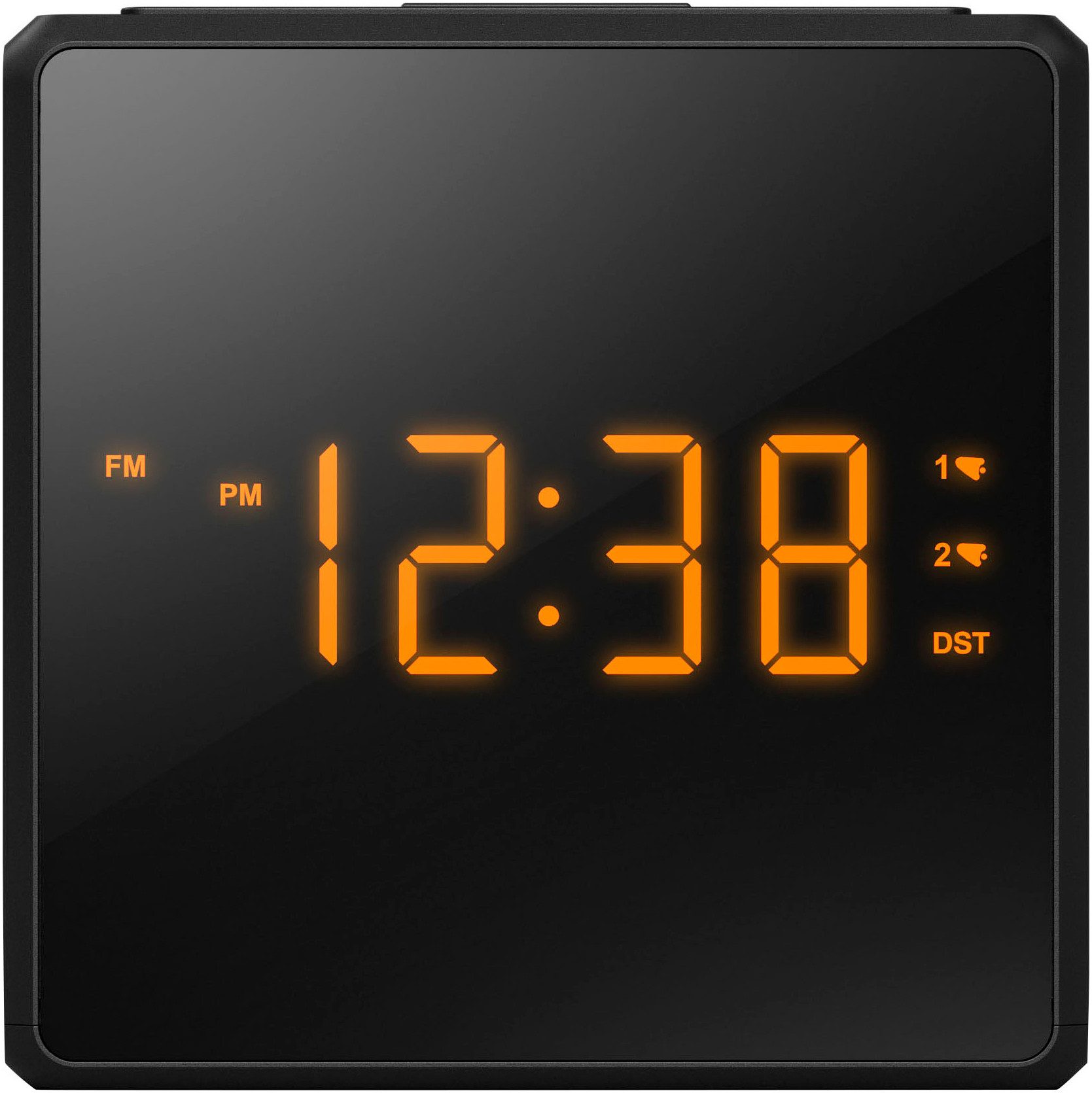 Philips TAR 4500 Uhrenradio (UKW mit RDS, 1,4 W, Radiowecker mit USB-C-Ladeanschluss, Doppelalarm, FM-Digital-Radio)